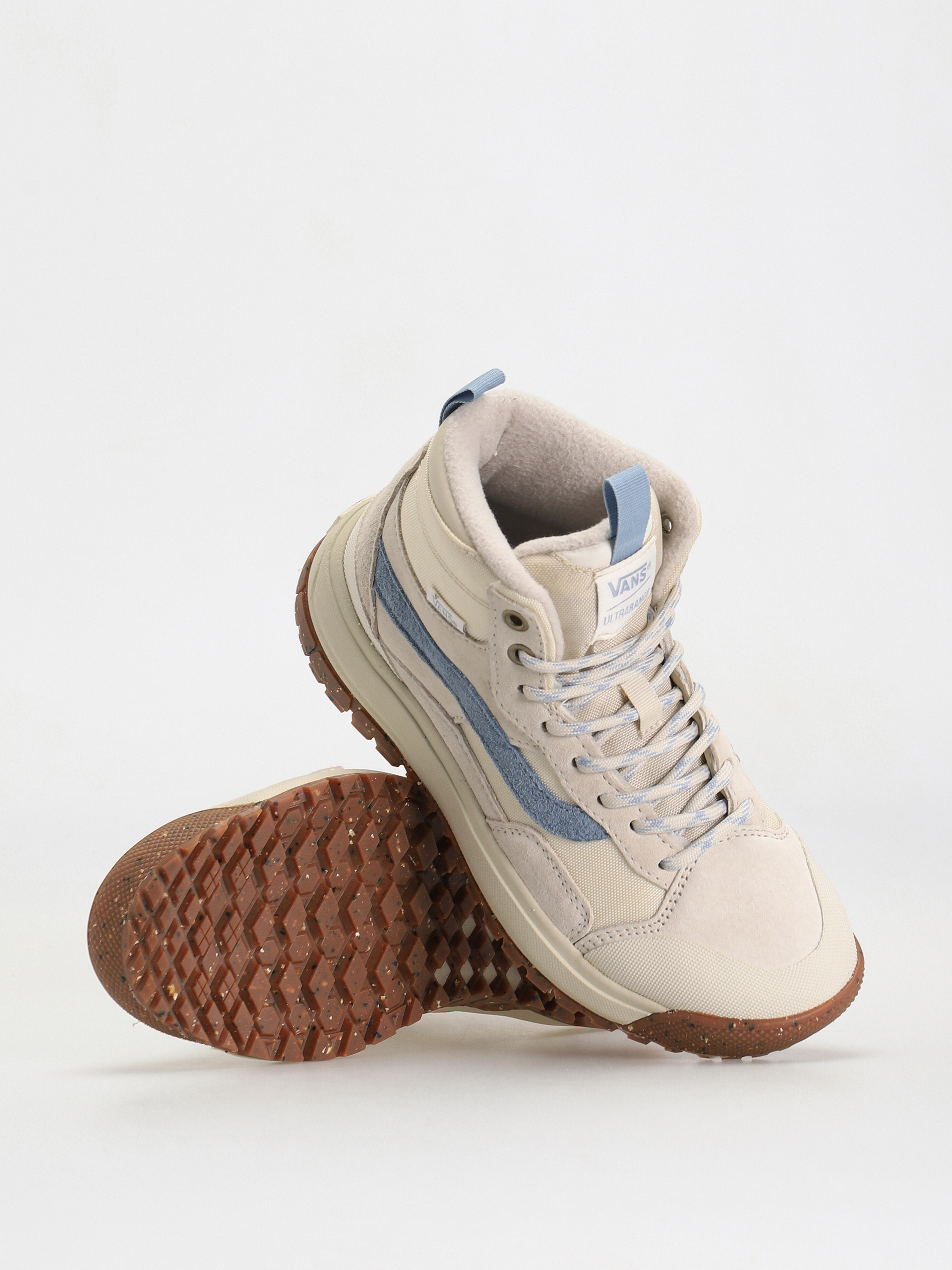 Vans Ultrarange Exo Hi MTE 1 Shoes (vintage white/blue stripe)