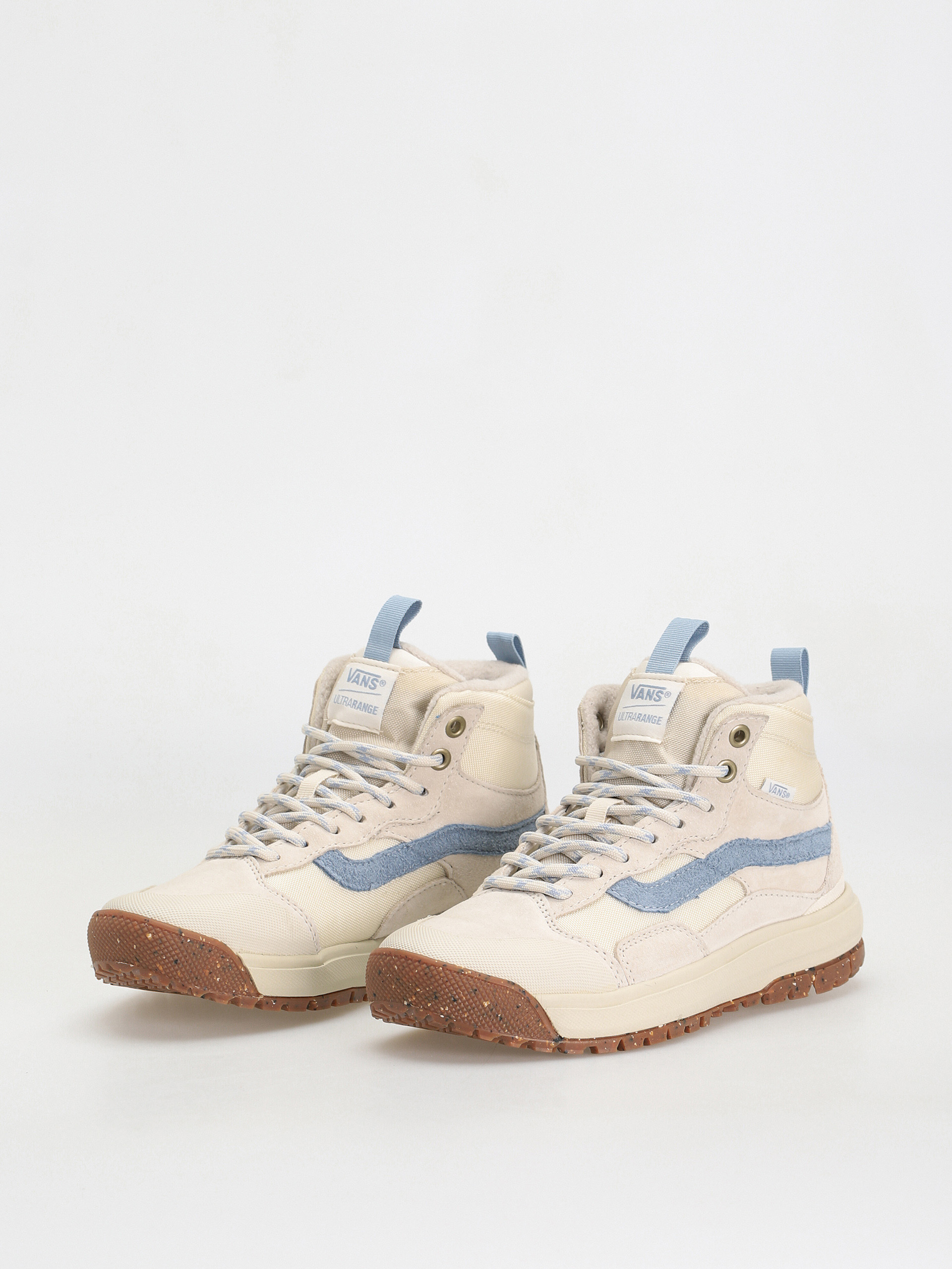 Vans Ultrarange Exo Hi MTE 1 Schuhe (vintage white/blue stripe)