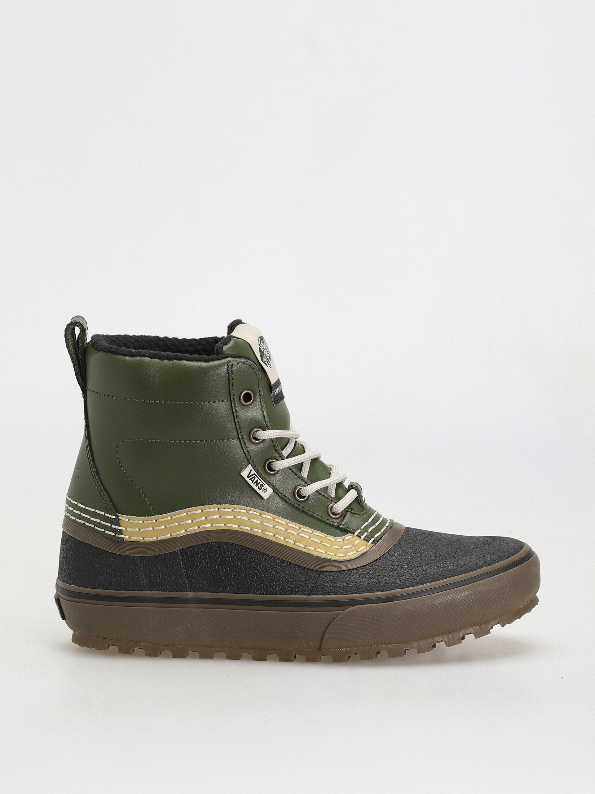 Vans Standard Mid Snow Mte Shoes (green/gum)