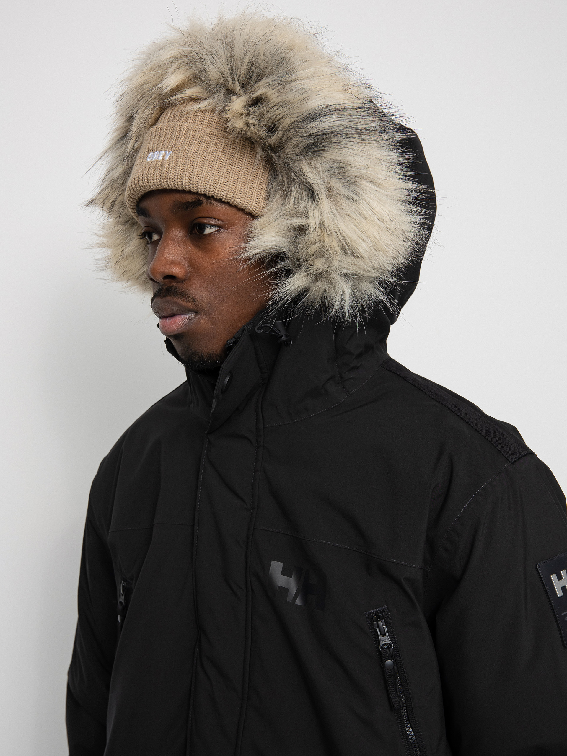 Helly hansen fur hood sale