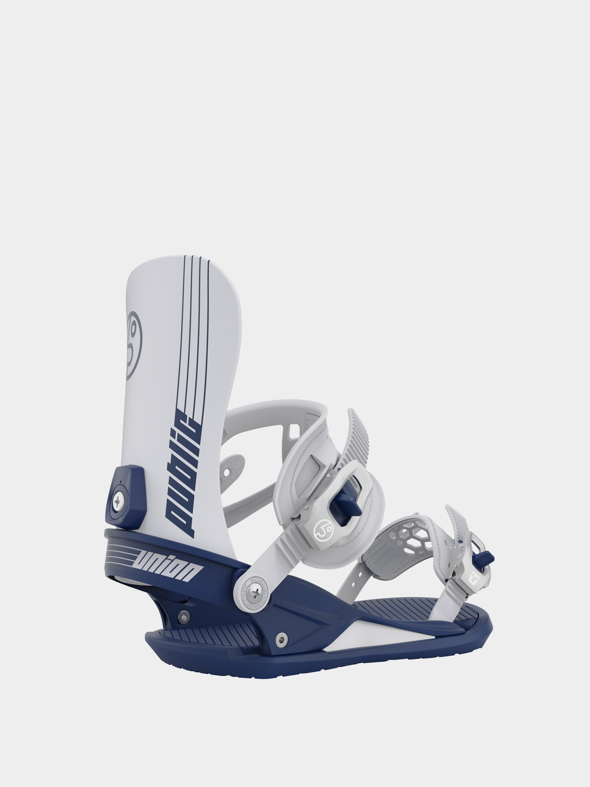 Mens Union Strata x Public Snowboards Snowboard bindings (blue)