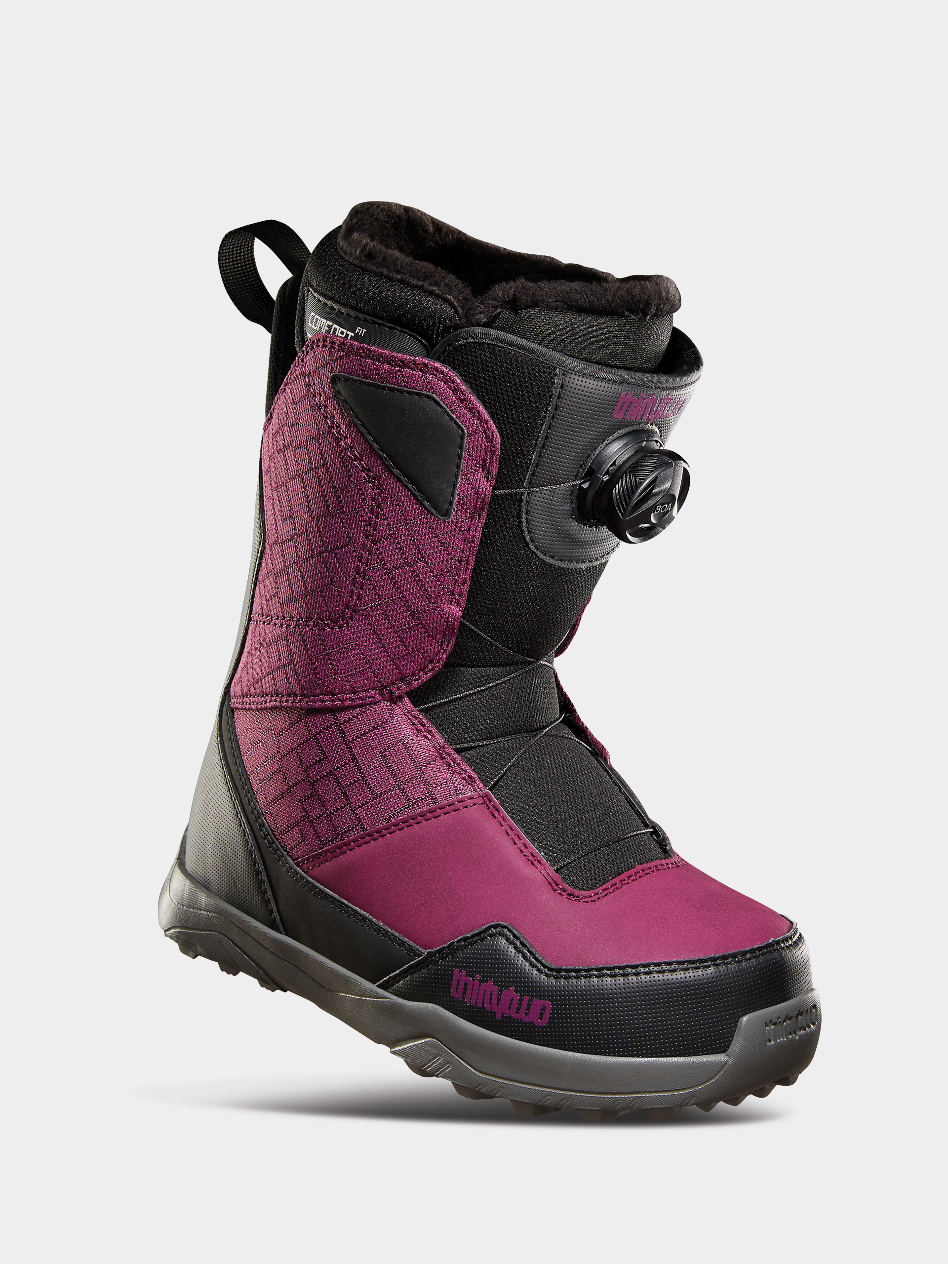 Womens ThirtyTwo Shifty Boa Snowboard boots (black/purple)