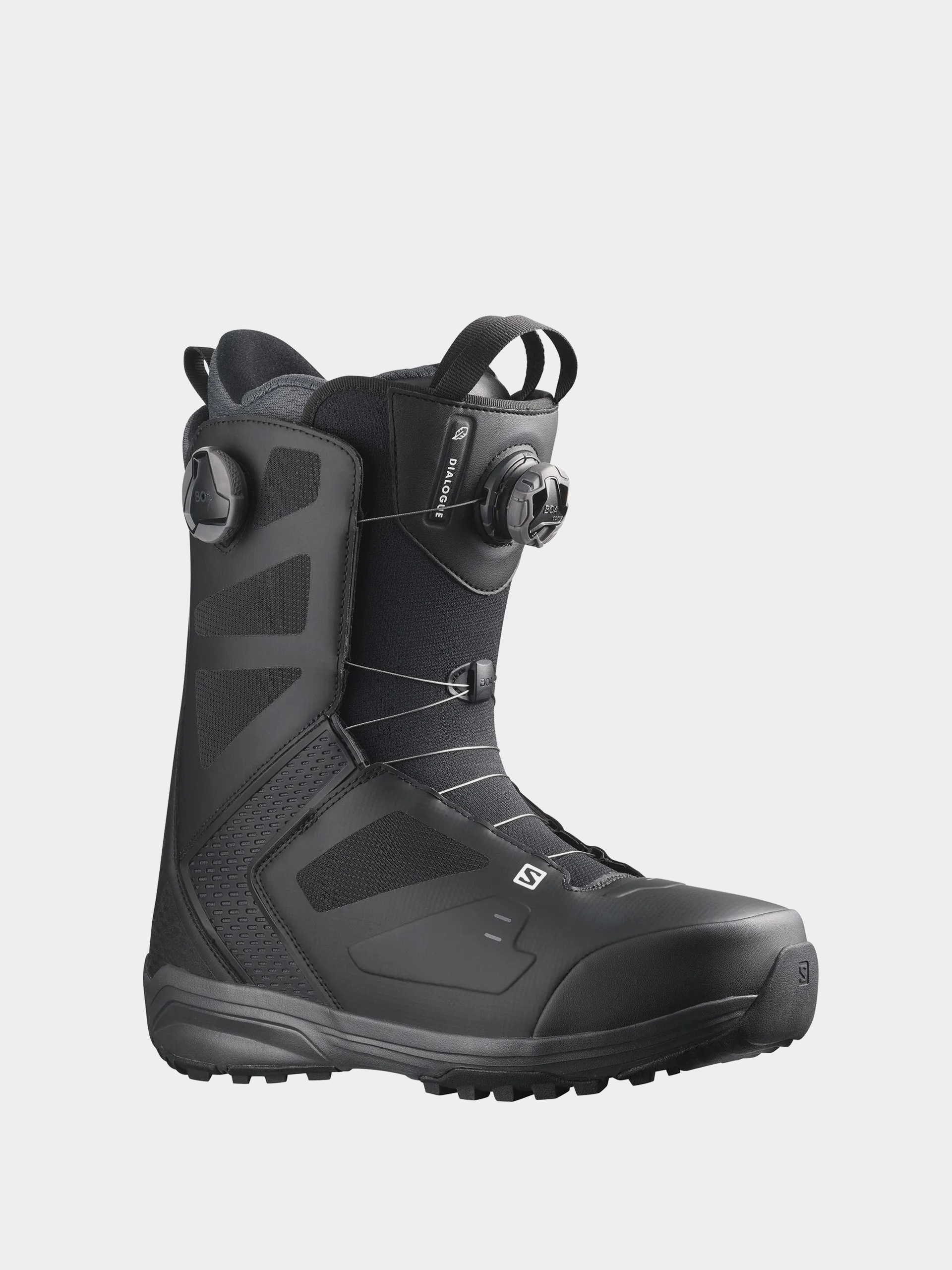 Salomon Dialogue Dual Boa Snowboard Boots - Black (black Black Magnet)