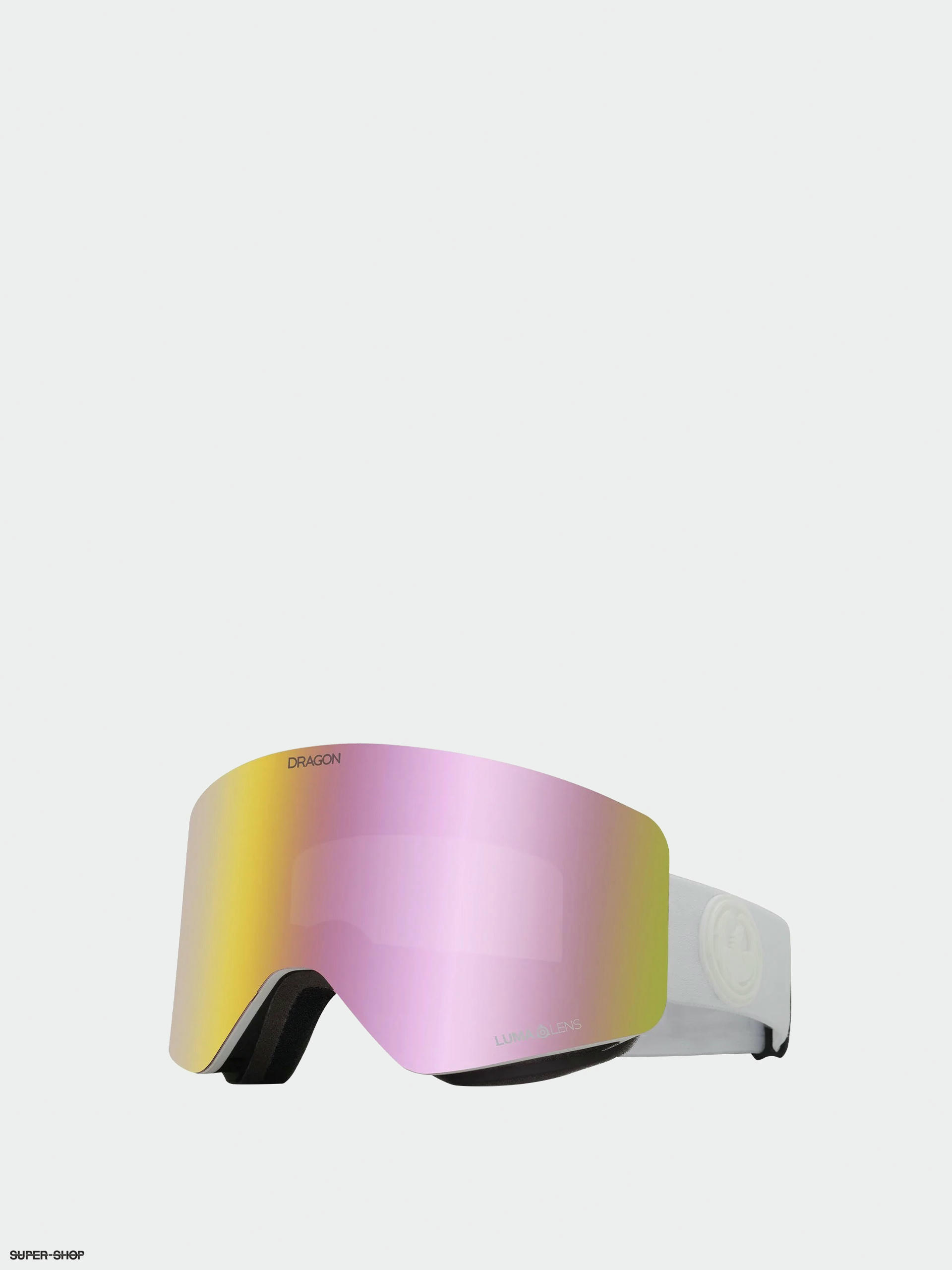 Dragon R1 OTG Goggles (whiteout/lumalens pink ion/lumalens dark smoke)