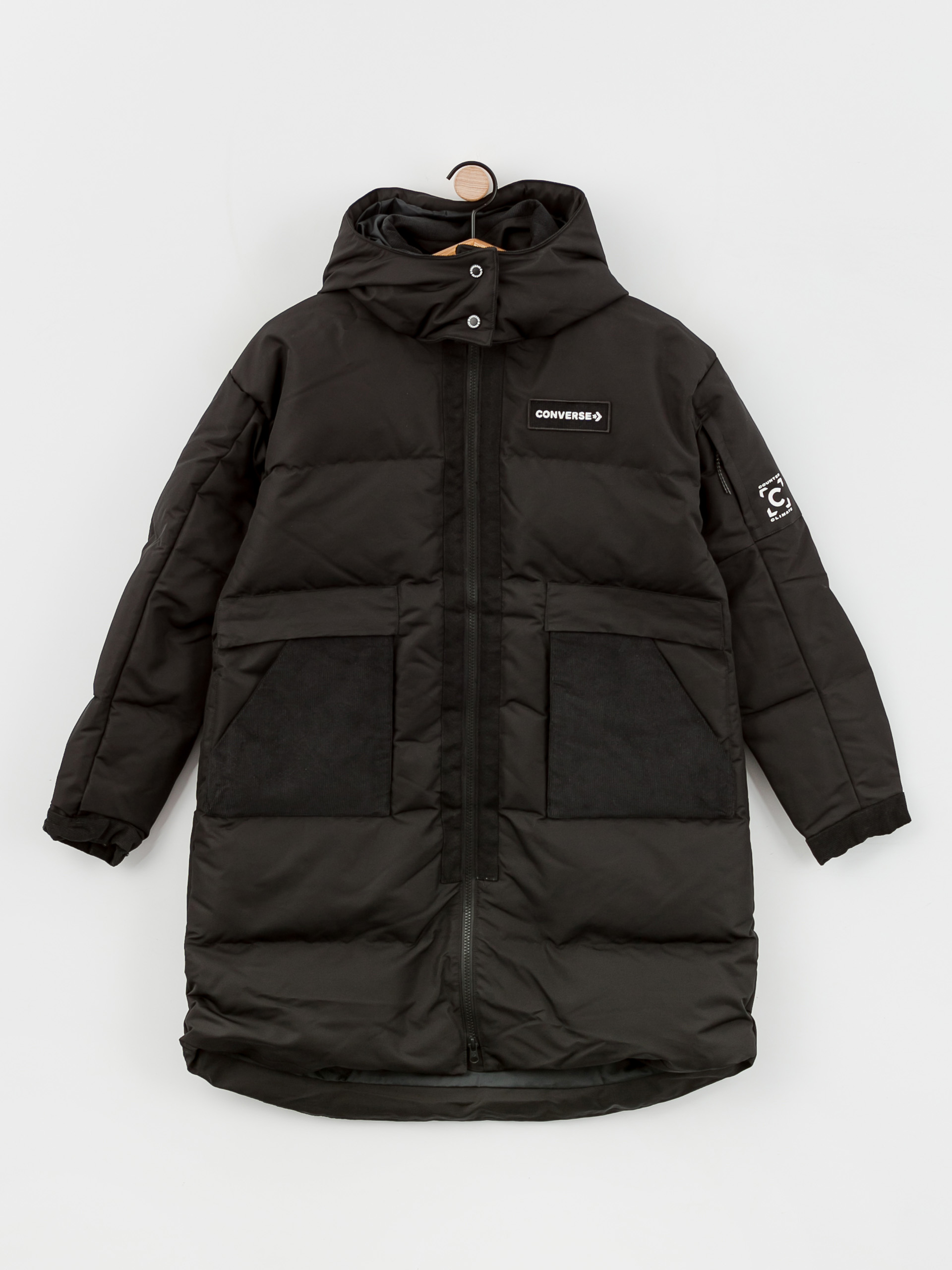 Converse Premium Fashion Long Down Jacket Wmn (black)