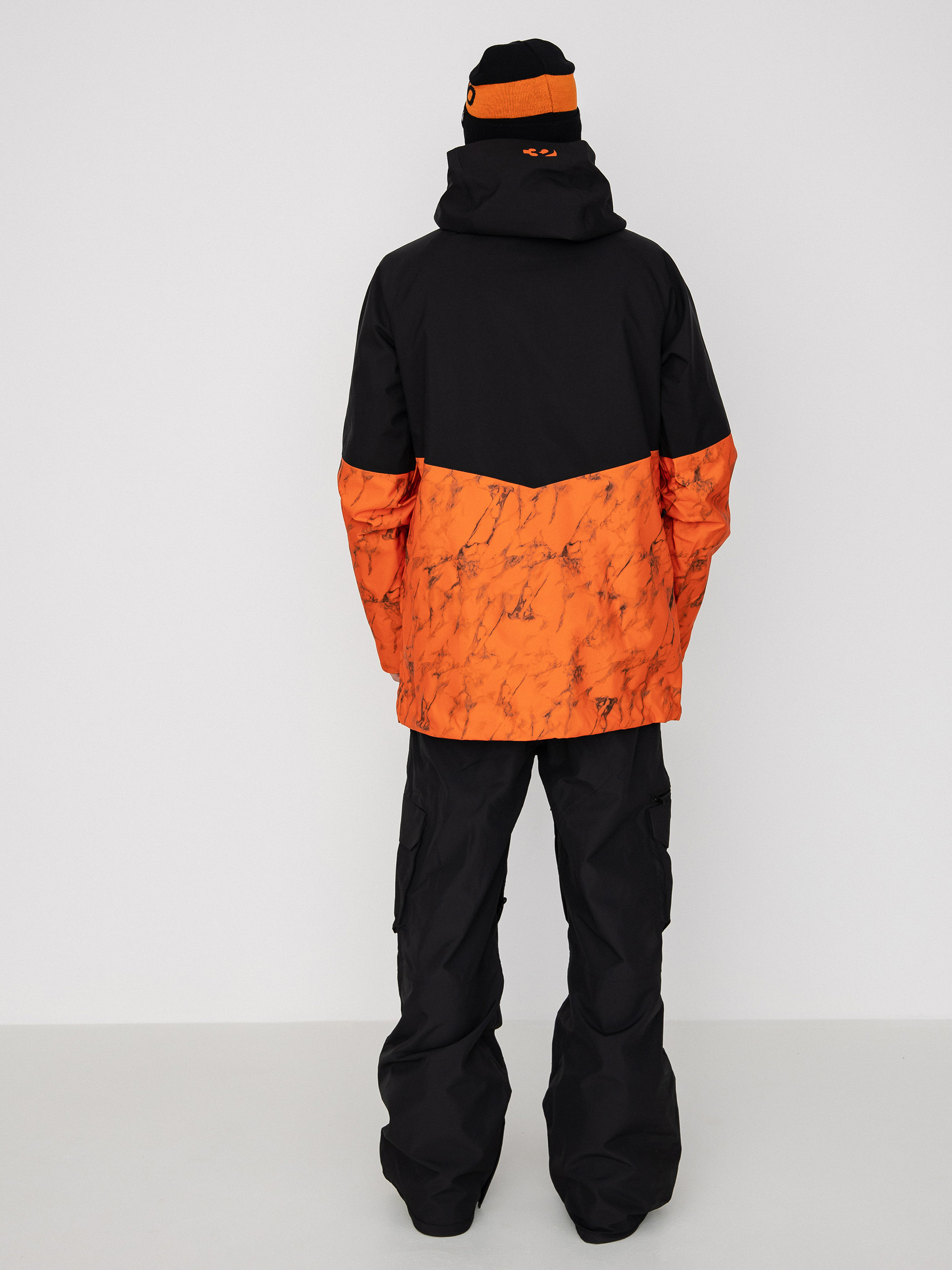Mens ThirtyTwo Tm 3 Snowboard jacket (black/orange)