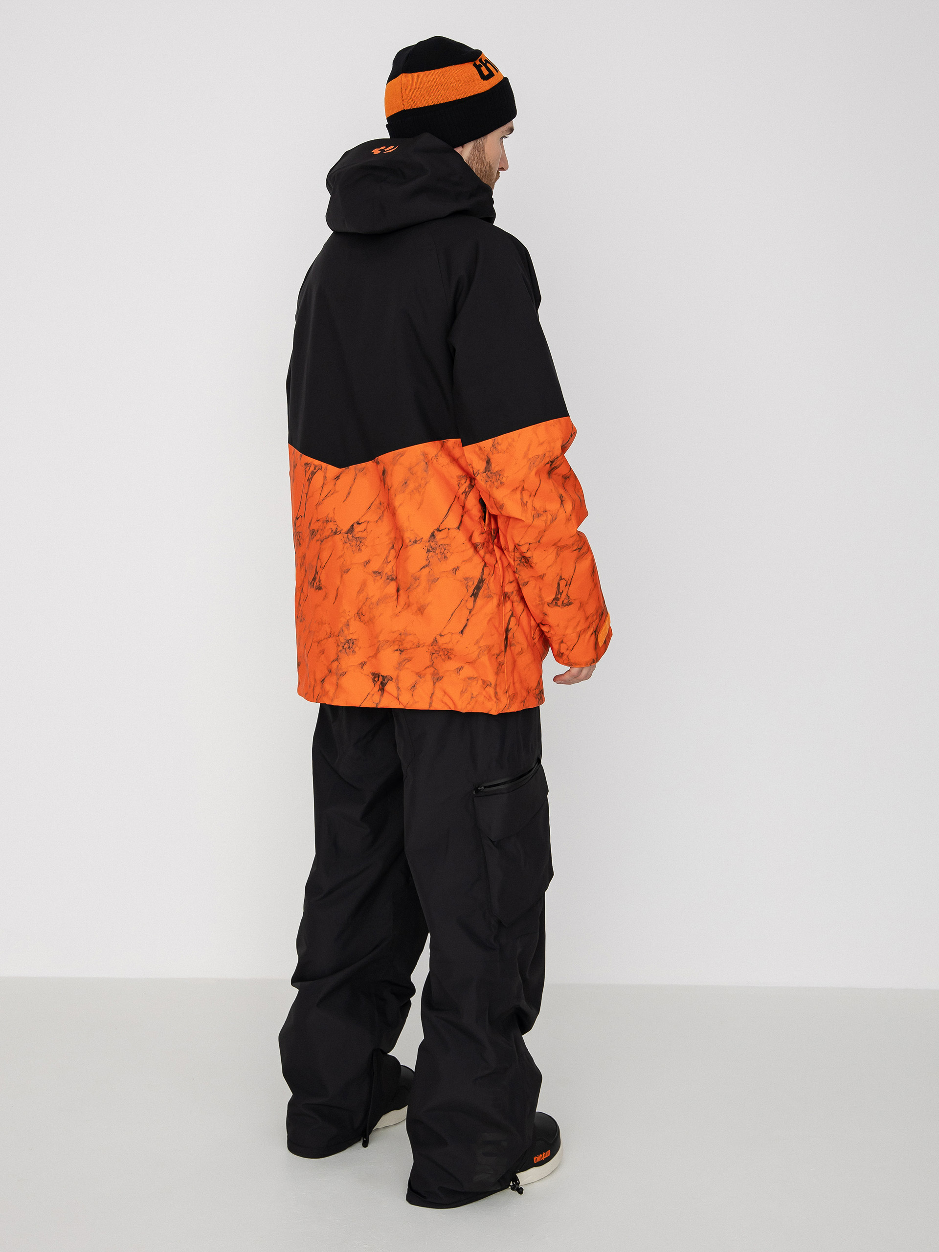 Mens ThirtyTwo Tm 3 Snowboard jacket (black/orange)