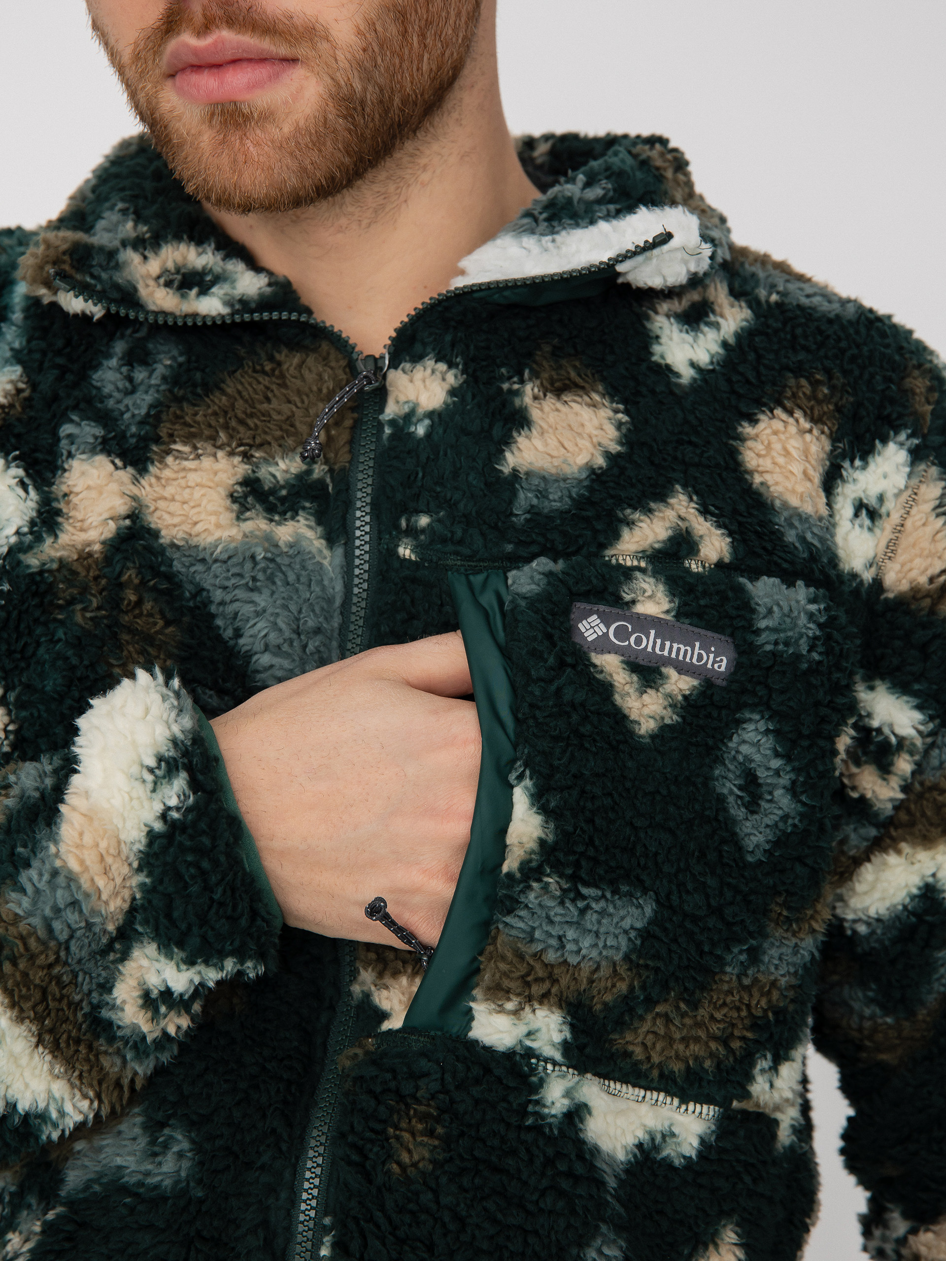 Camo Columbia Mountain Side Columbia Elderberry Fleece Sales