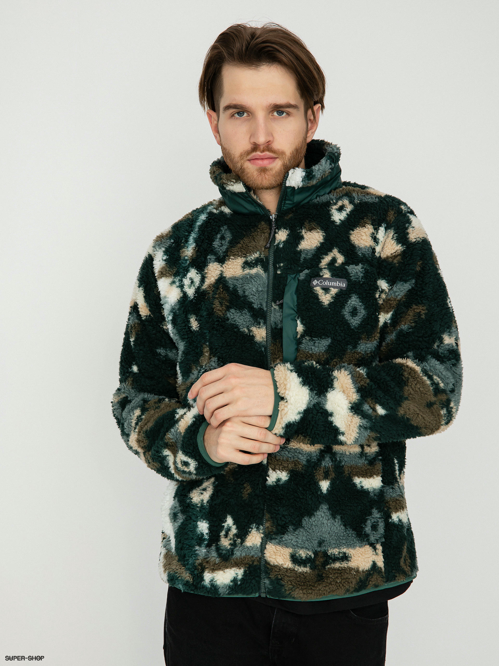 Columbia Winter Pass Print Fleece Green