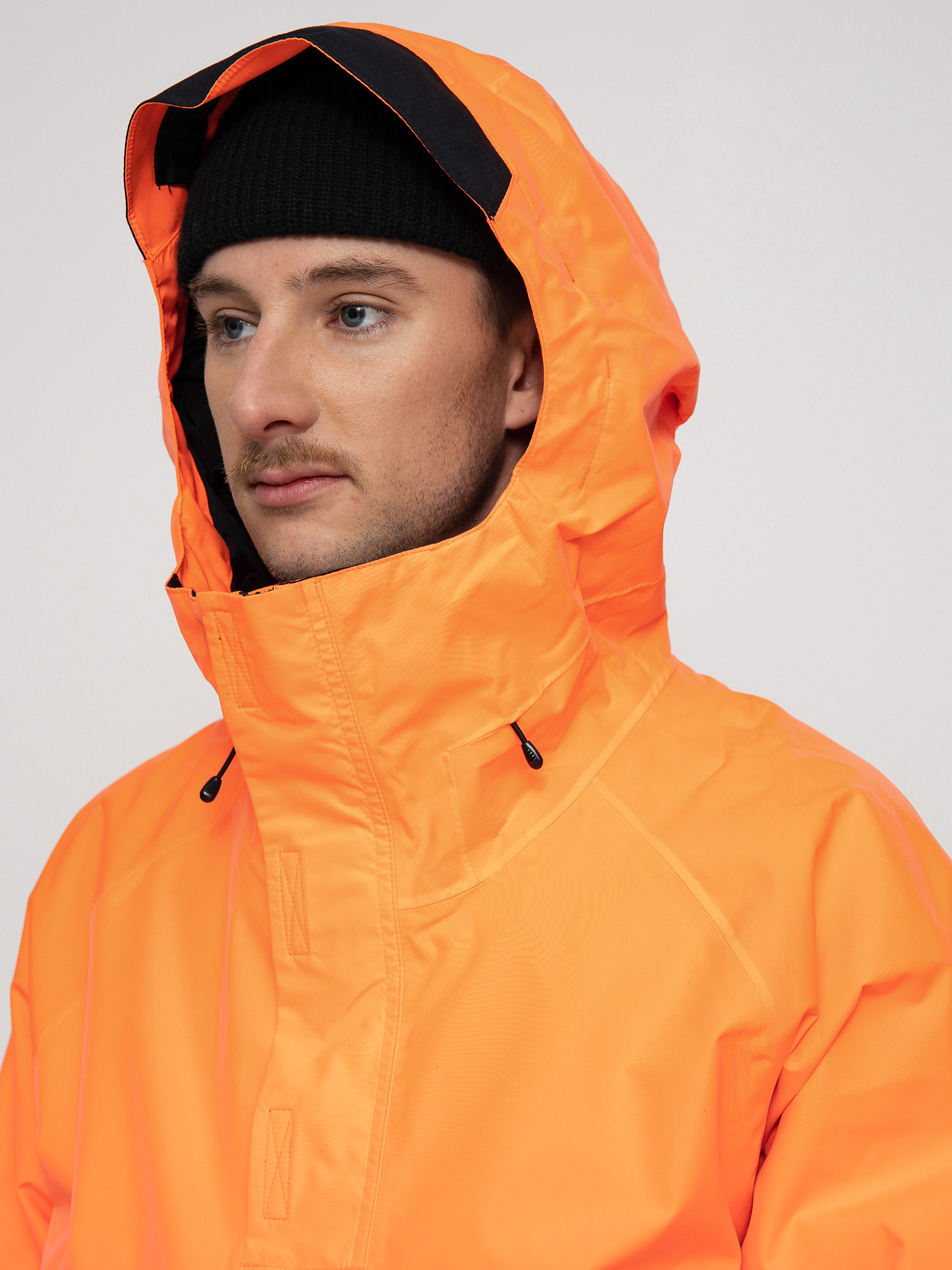 Mens Burton Frostner Anorak Snowboard jacket (tetra orange/true black)