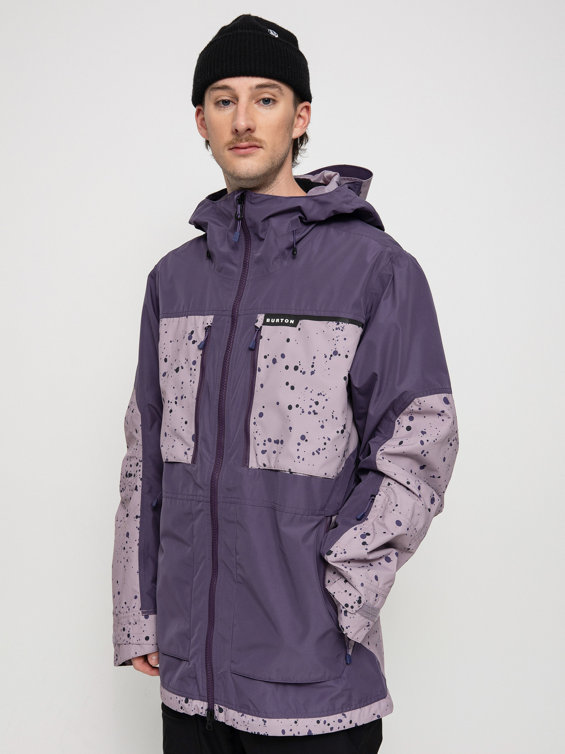 Burton Frostner Snowboard jacket (violet halo/elderberry spatter)