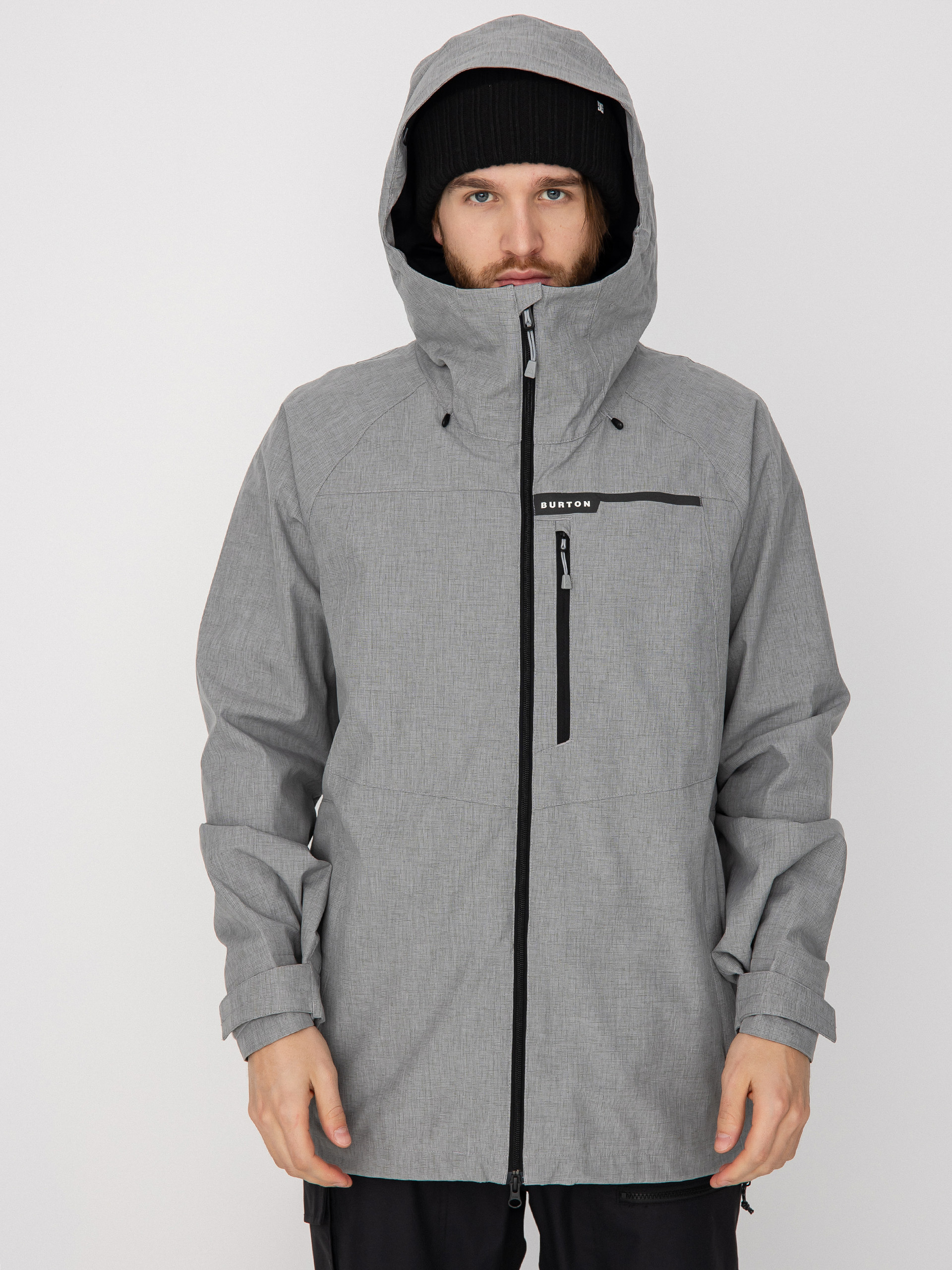 Mens Burton Lodgepole Snowboard jacket (sharkskin)