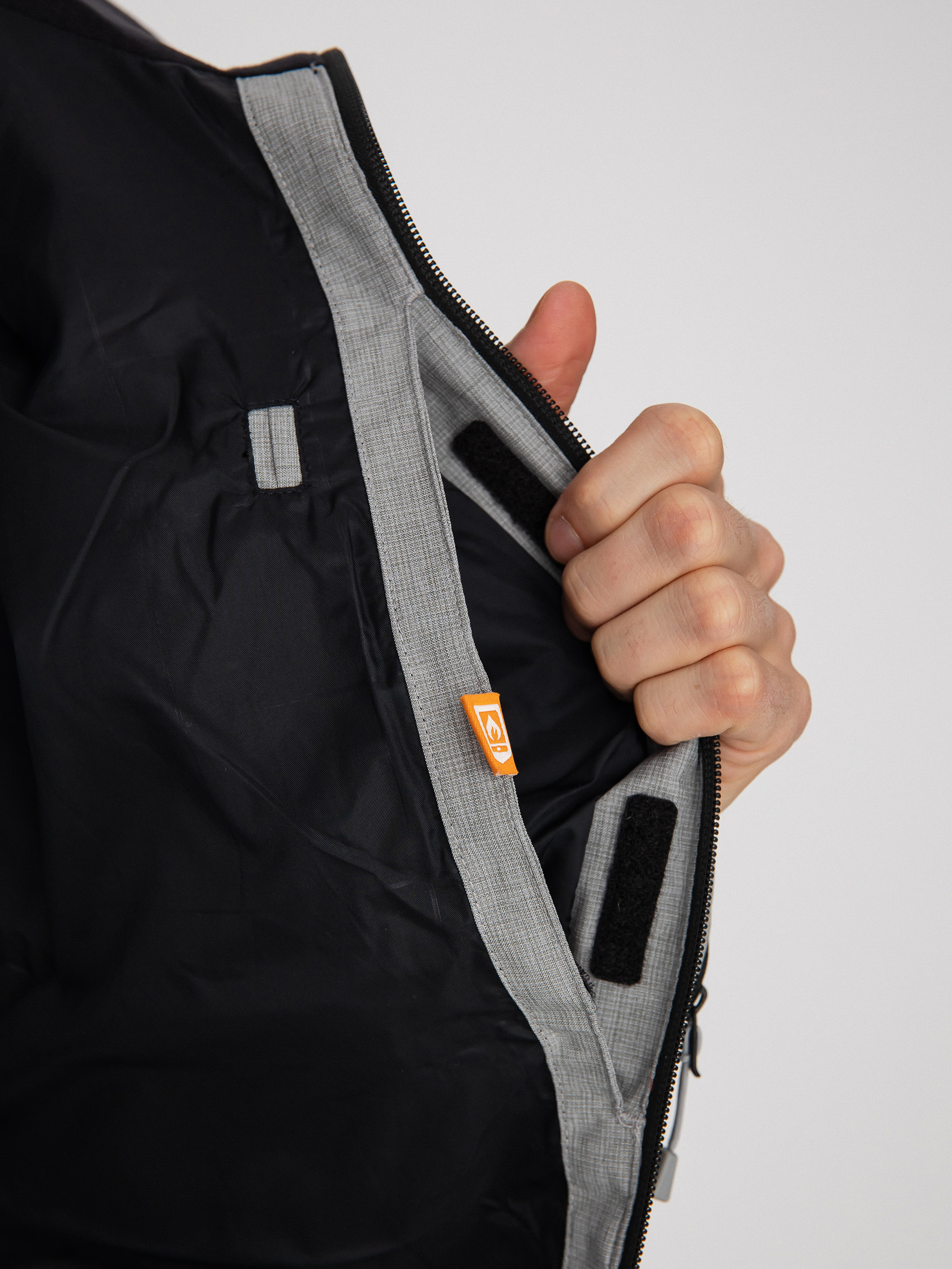 Mens Burton Lodgepole Snowboard jacket (sharkskin)