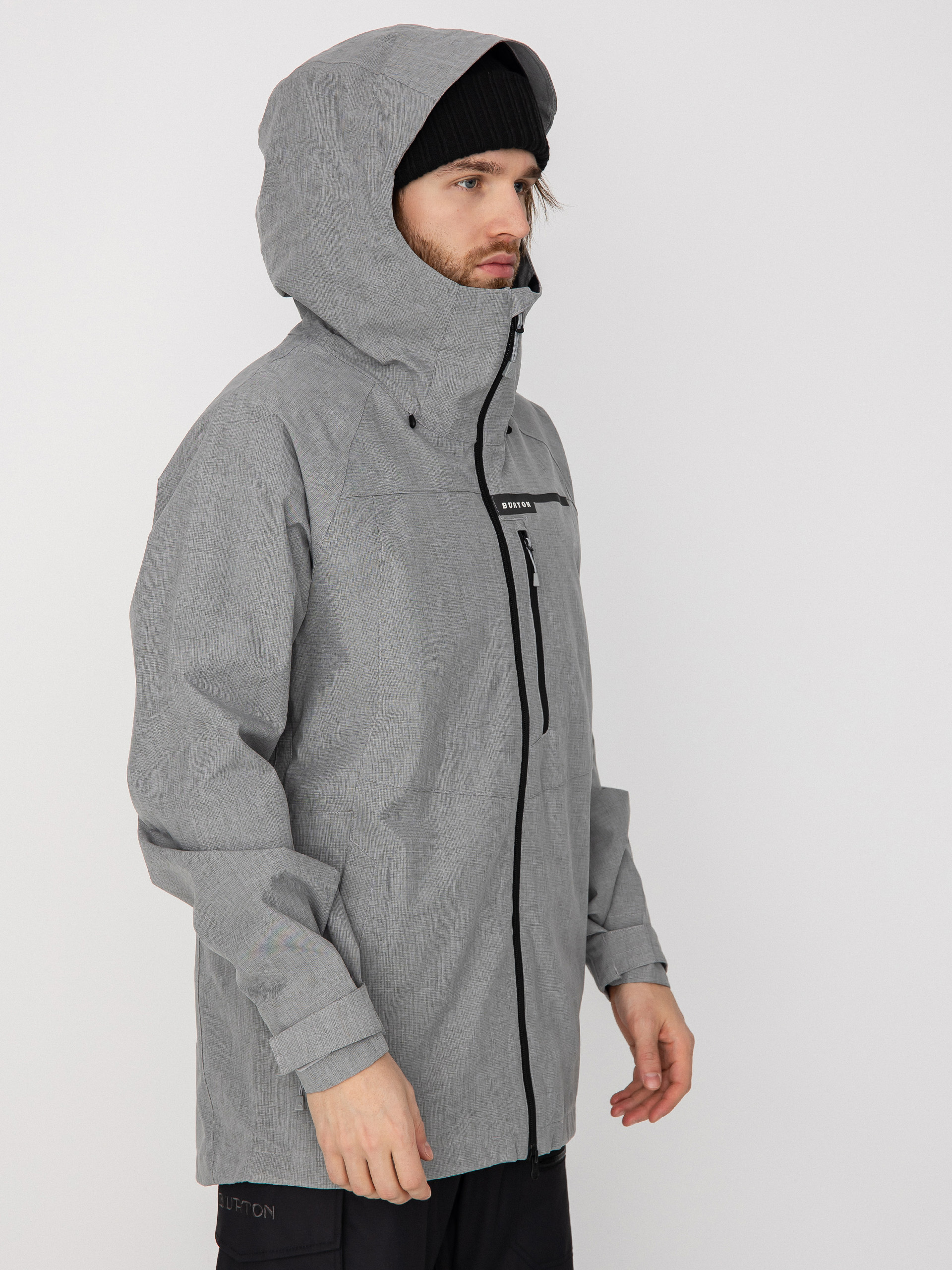 Mens Burton Lodgepole Snowboard jacket (sharkskin)