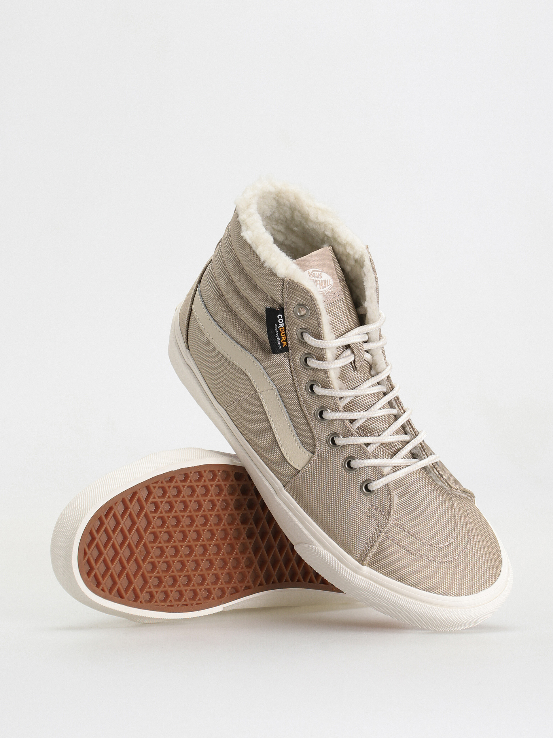 Vans Sk8 Hi Shoes (cordura sherpa walnut)