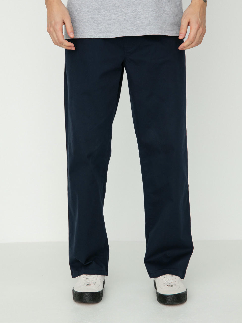 Malita Chino Log Sl Hose (elastic navy)