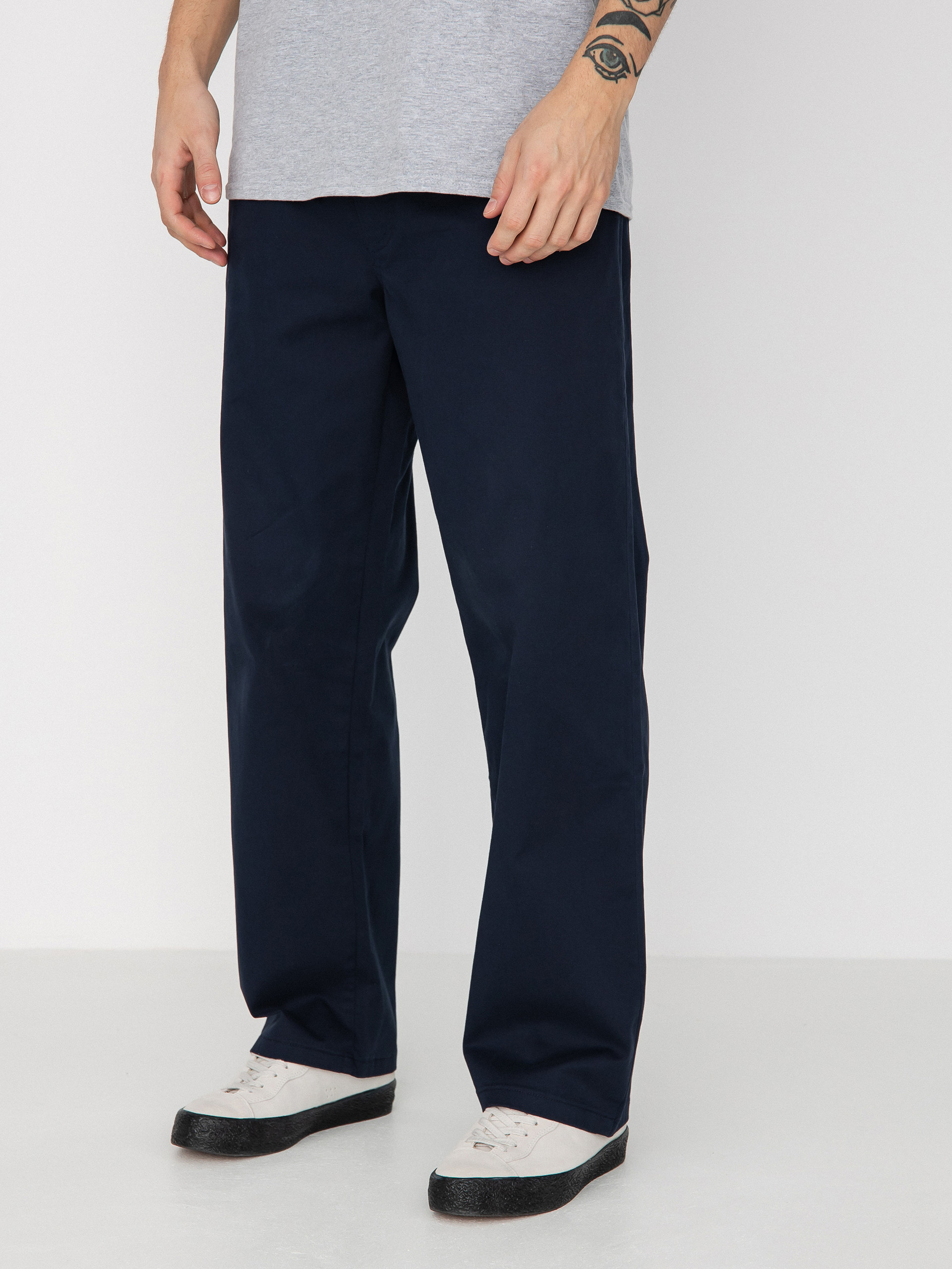 Malita Chino Log Sl Hose (elastic navy)
