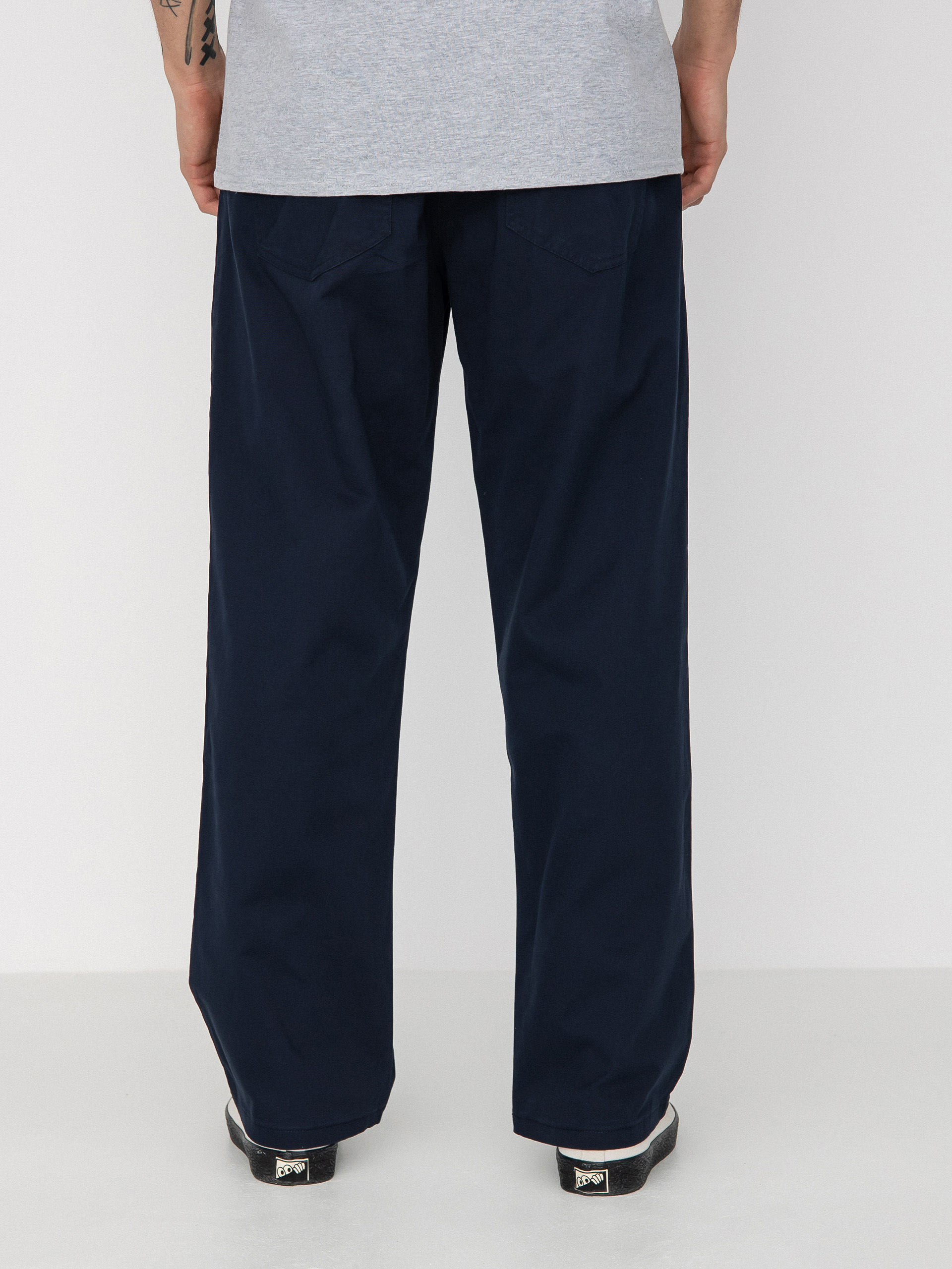 Malita Chino Log Sl Hose (elastic navy)