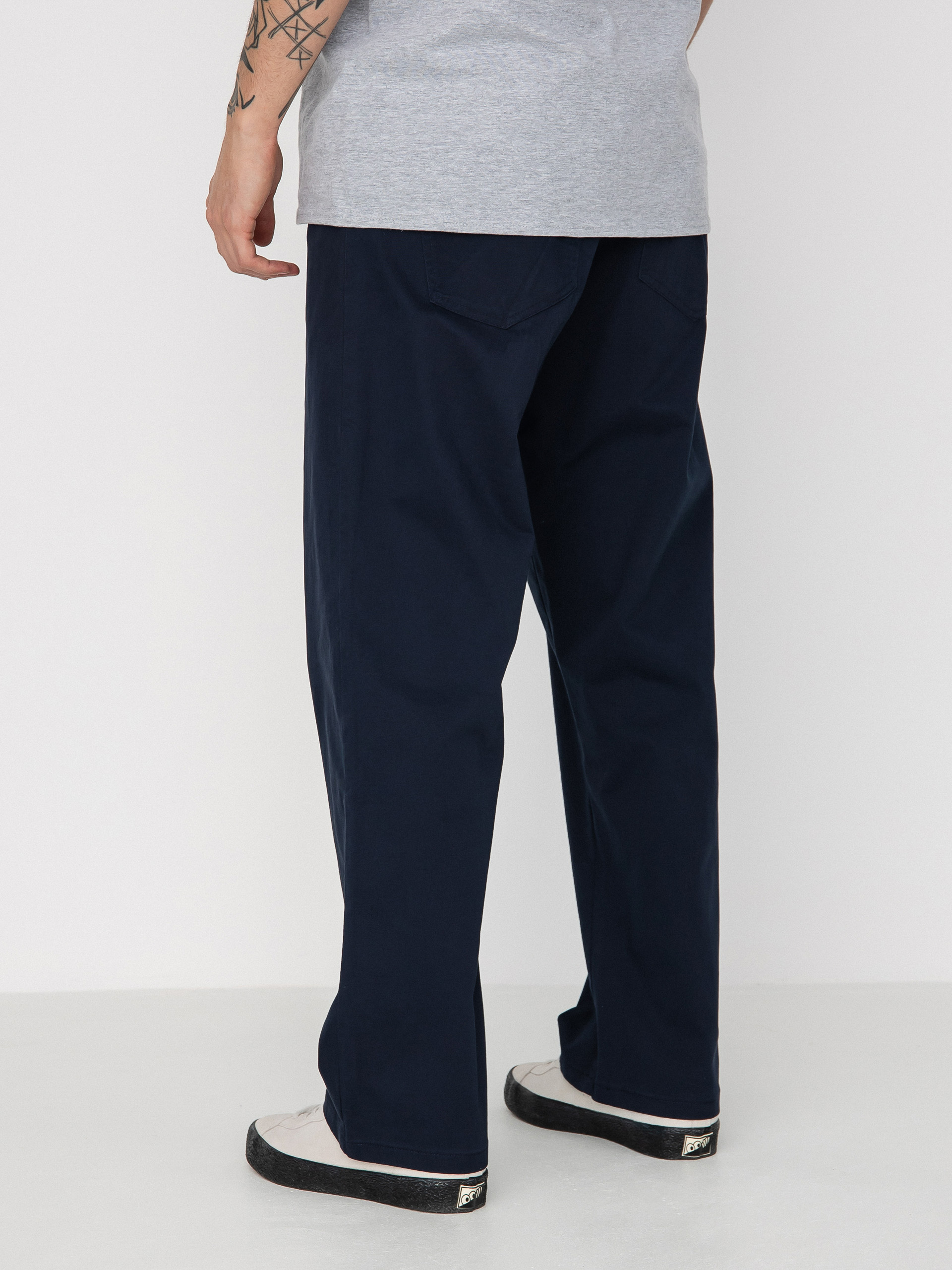 Malita Chino Log Sl Hose (elastic navy)