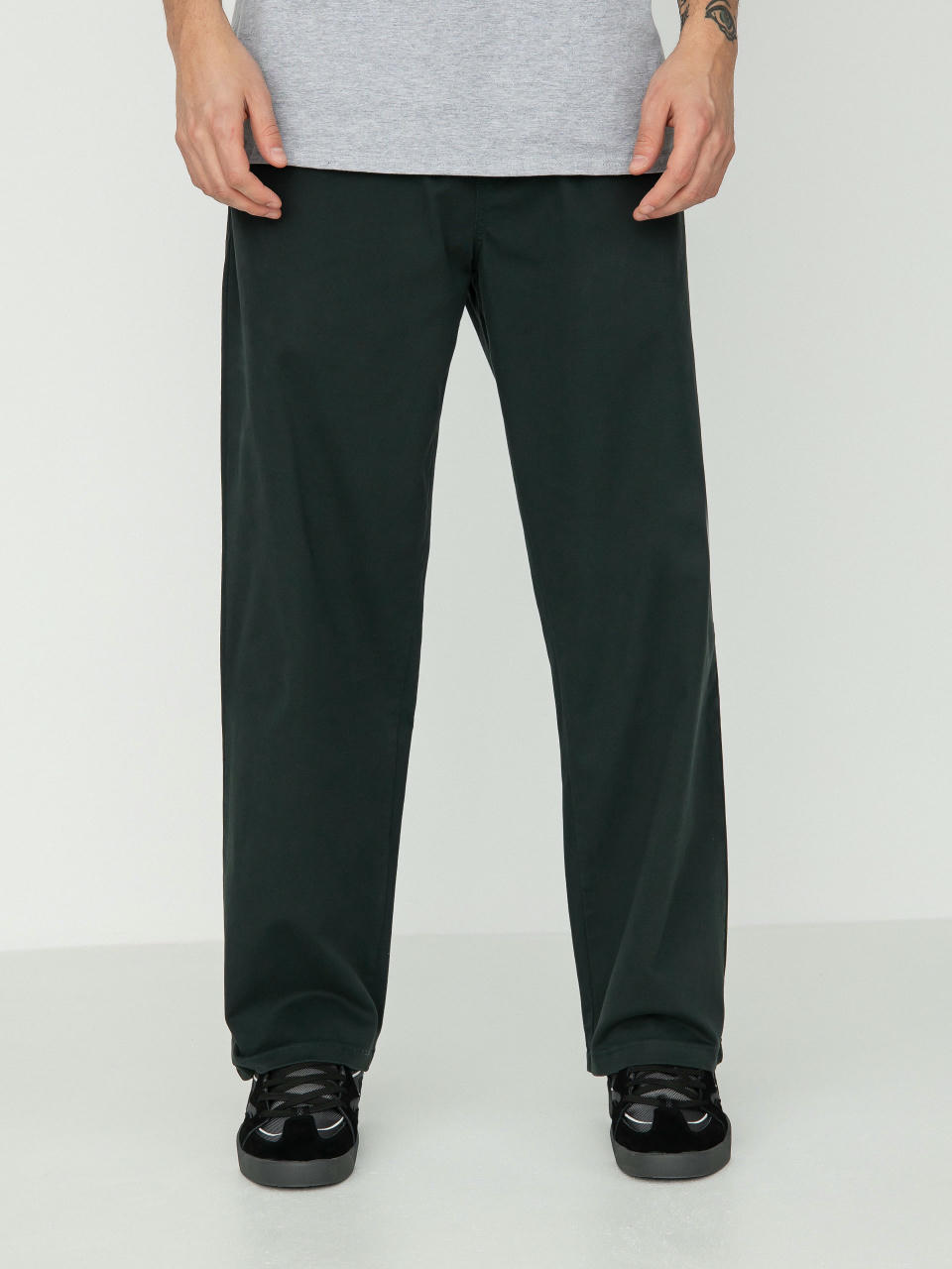 Malita Chino Log Sl Pants (elastic green)