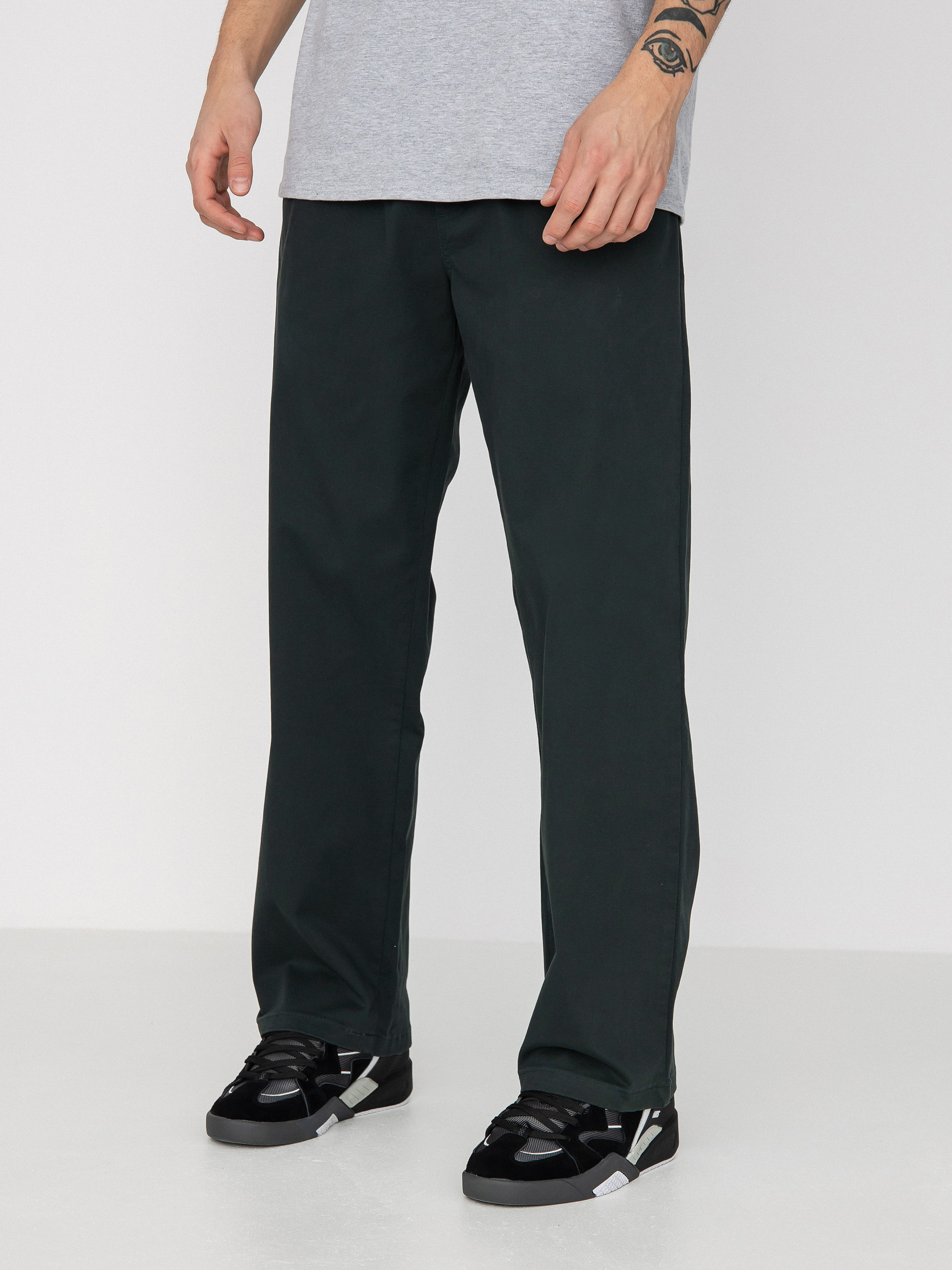 Malita Chino Log Sl Pants (elastic green)