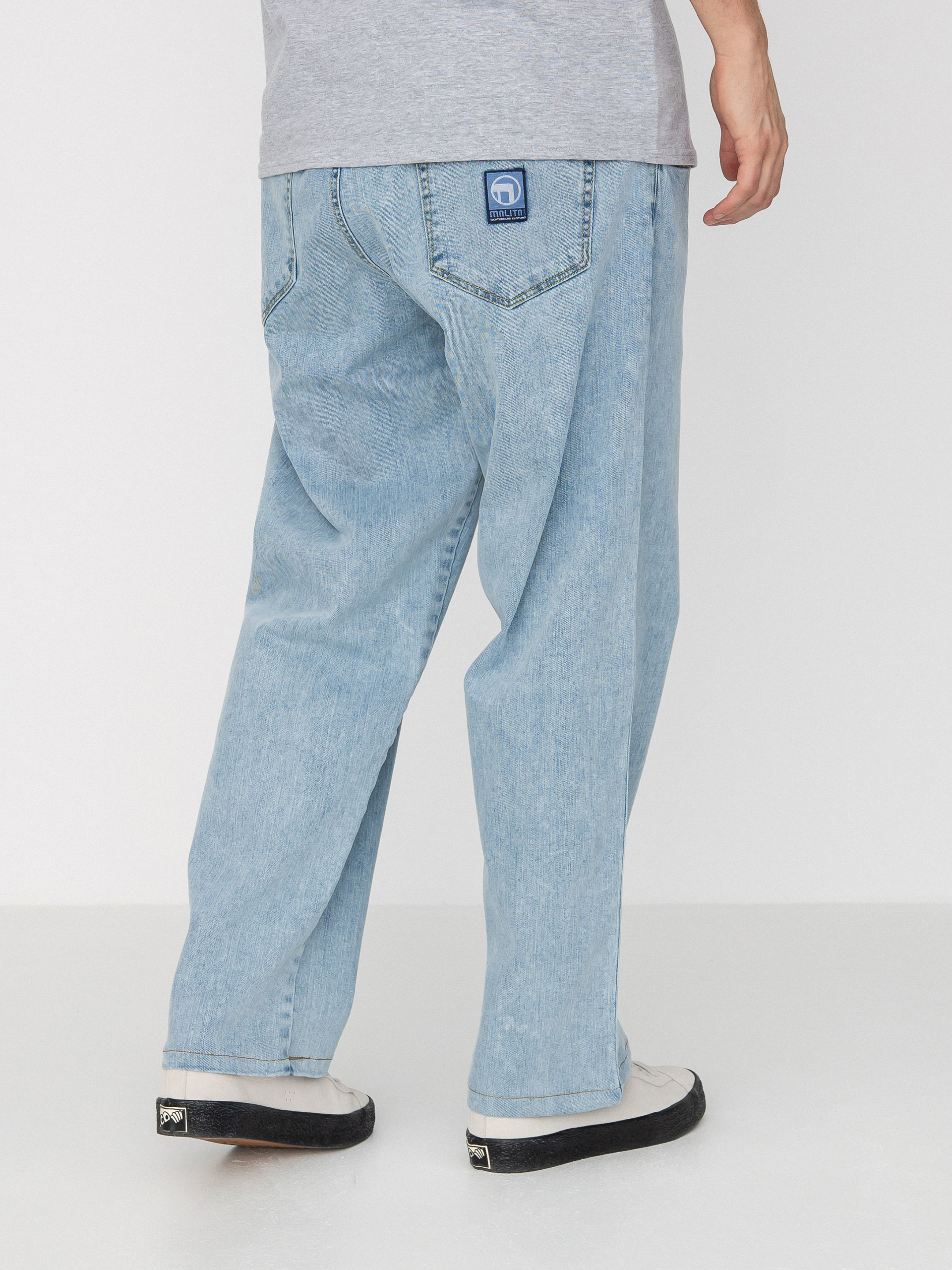 Malita Jeans Log Sl Hose (elastic blue)