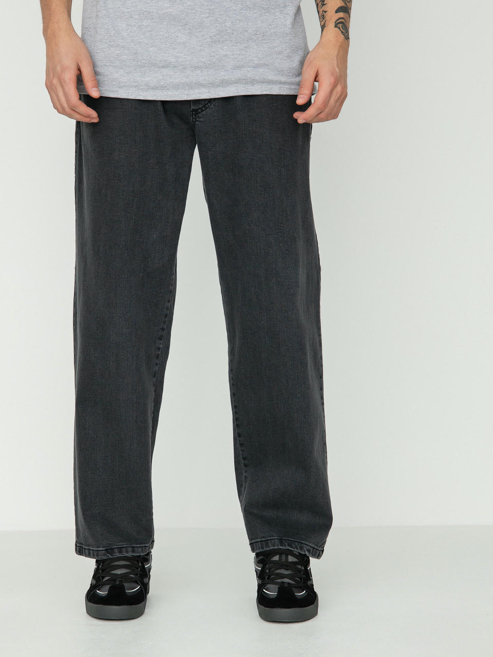 Malita Jeans Log Sl Pants (elastic black)
