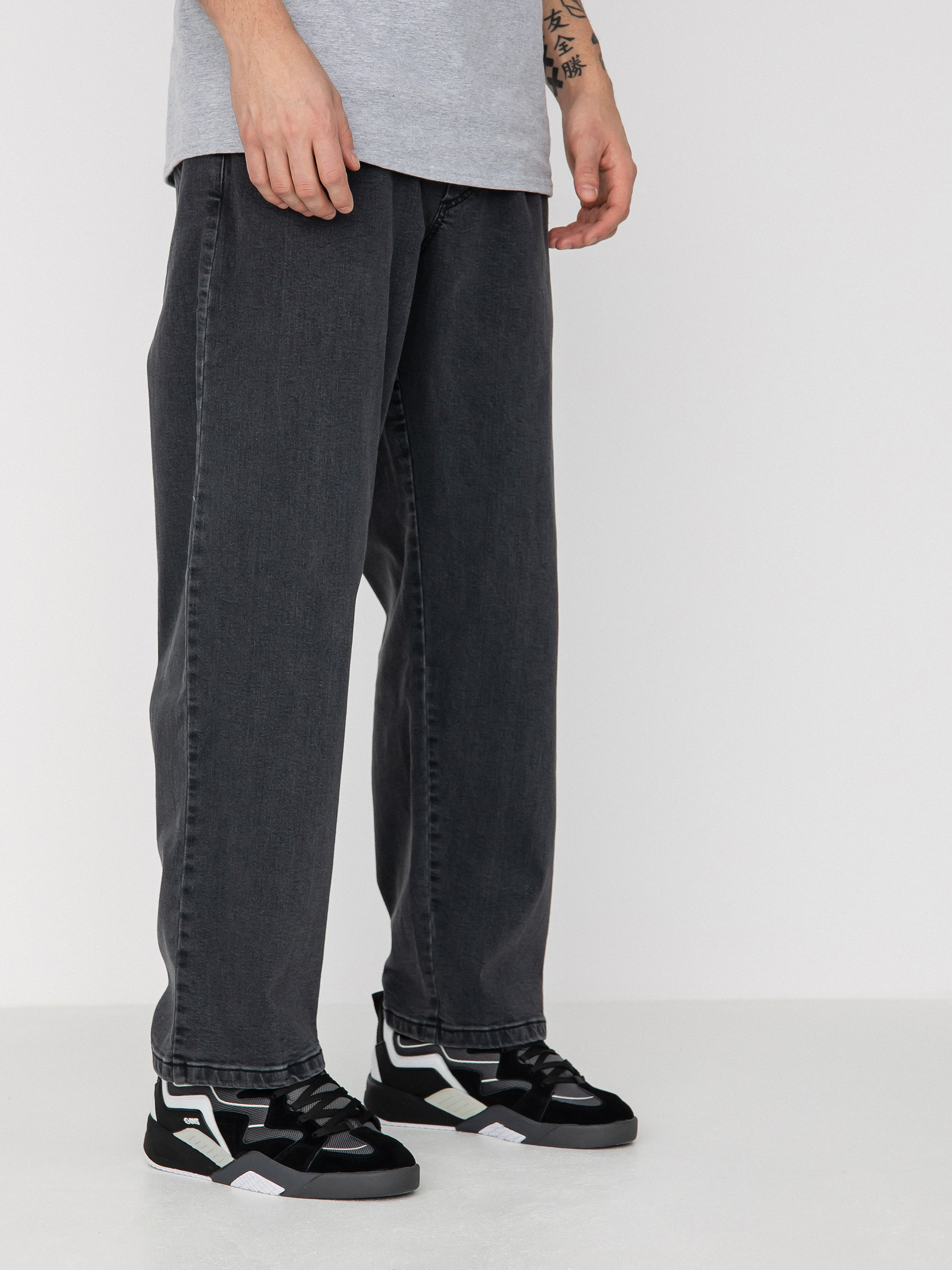 Malita Jeans Log Sl Pants (elastic black)