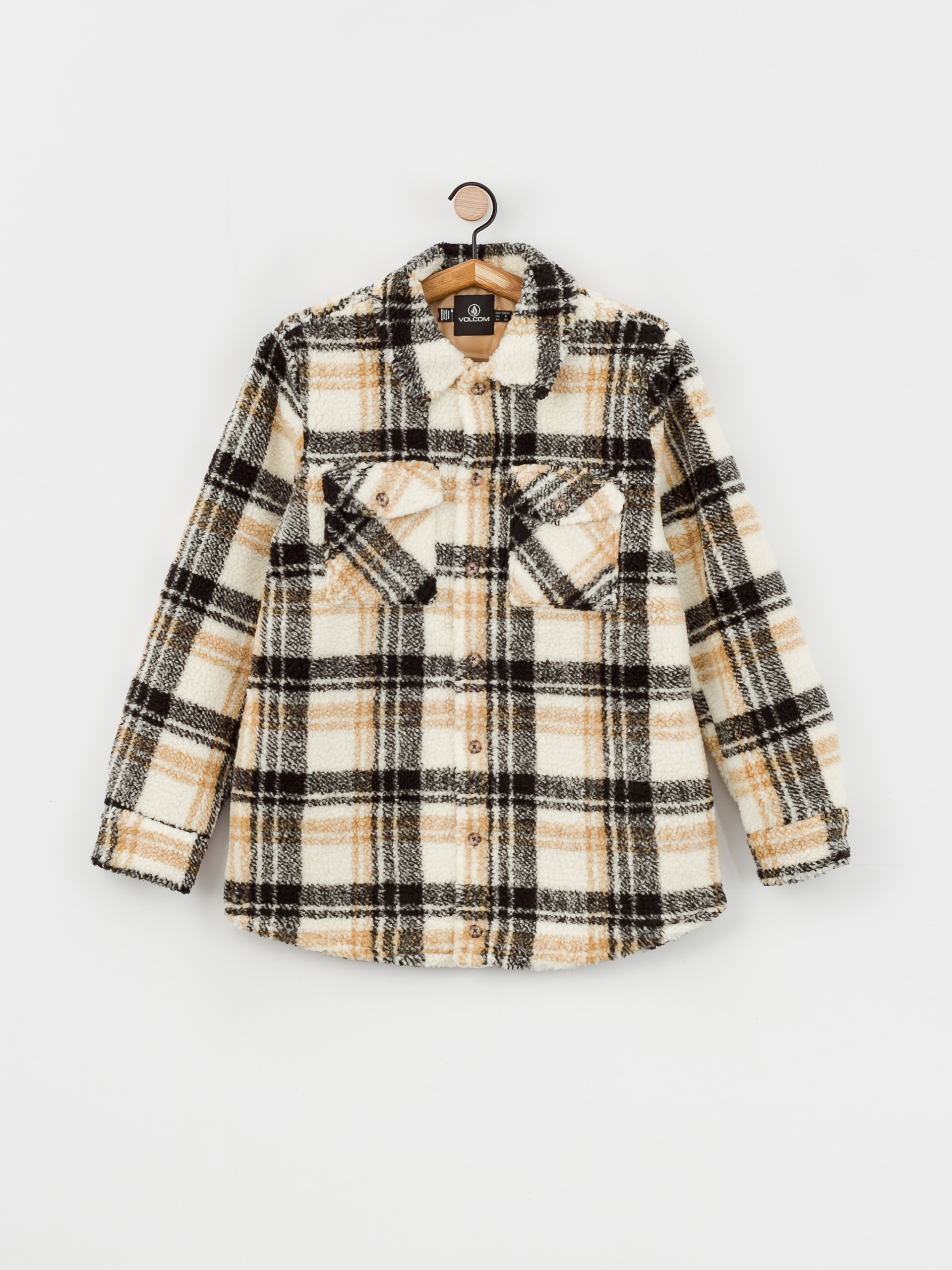 Volcom Silent Sherpa Jacke Wmn (hazelnut)