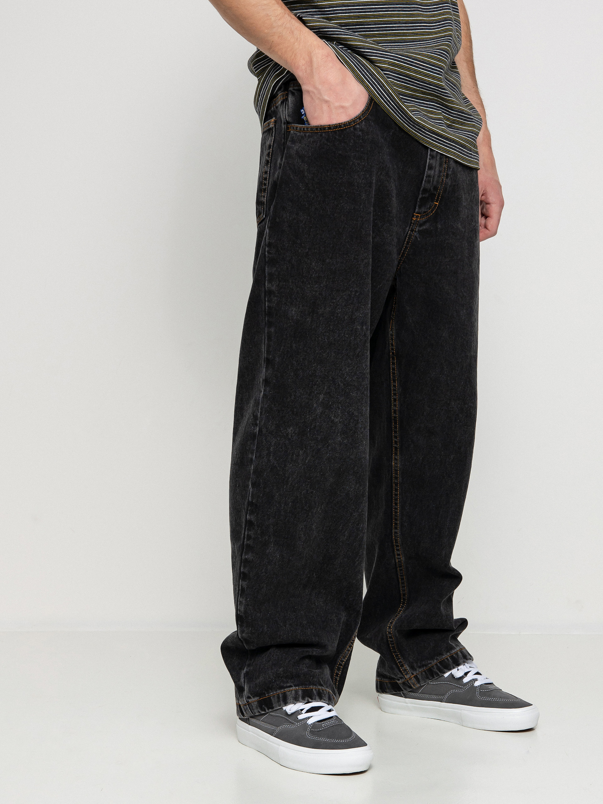 Polar Skate 93 Denim Pants black (washed black)