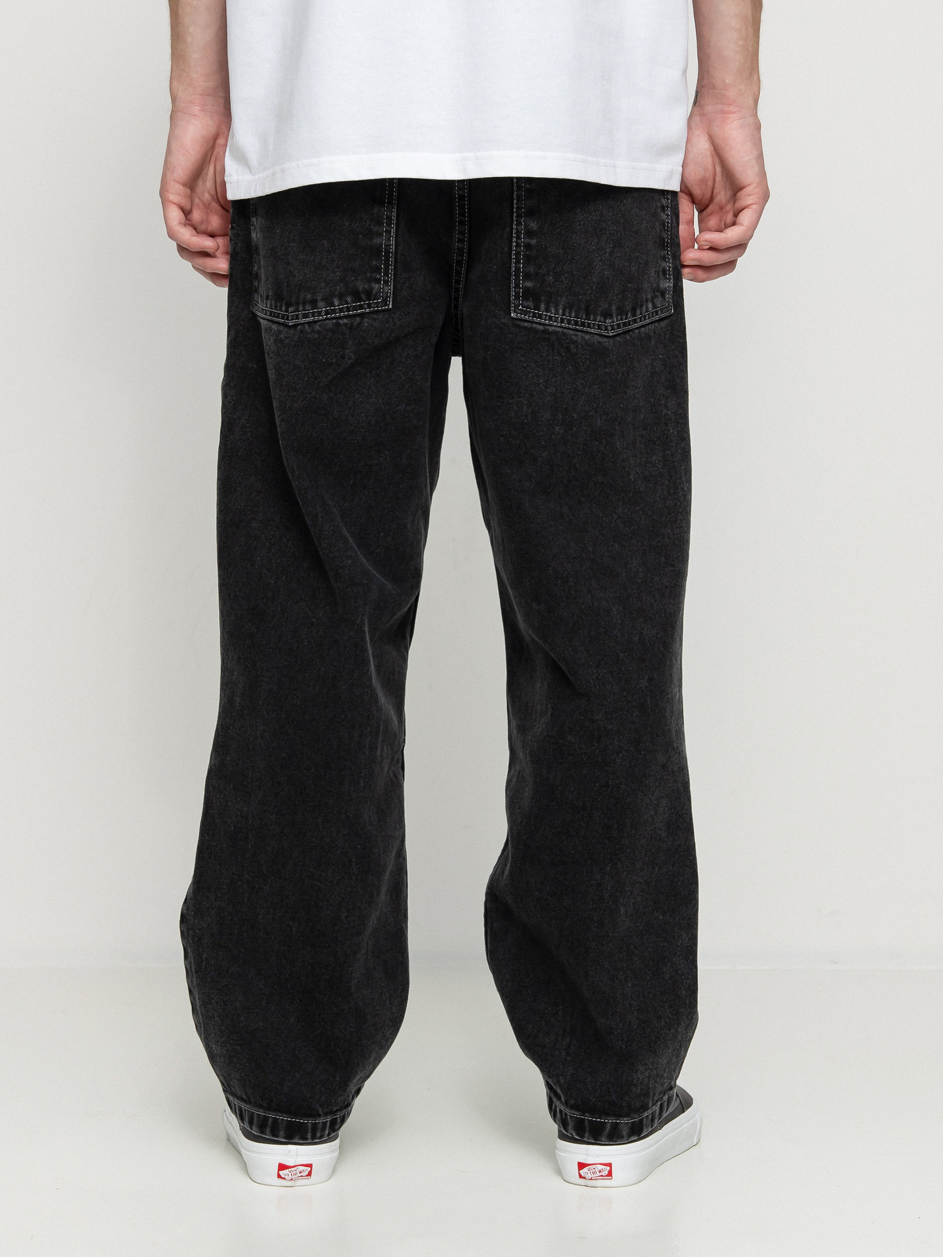 POLAR 93! WORK PANTS - WASHED BLACK - KINGSWELL - Los Feliz