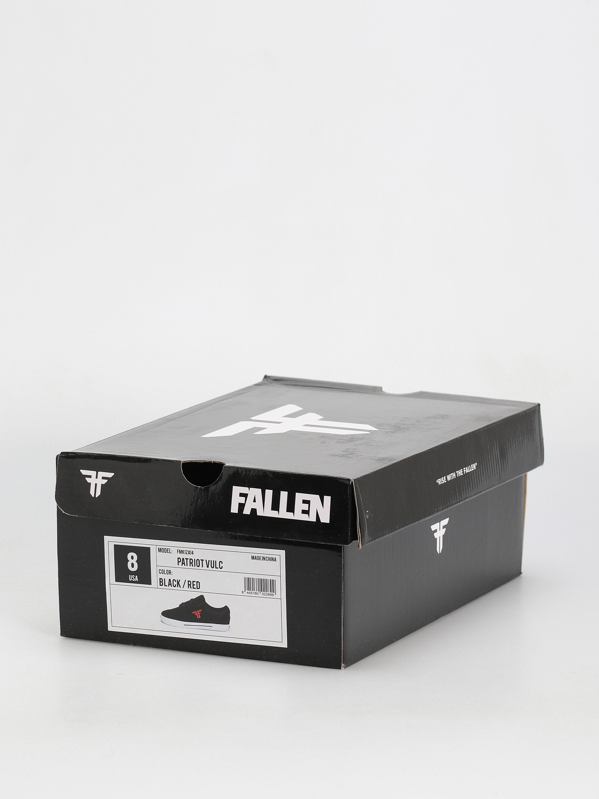 Fallen Patriot Vulc Shoes (vegan black/red)