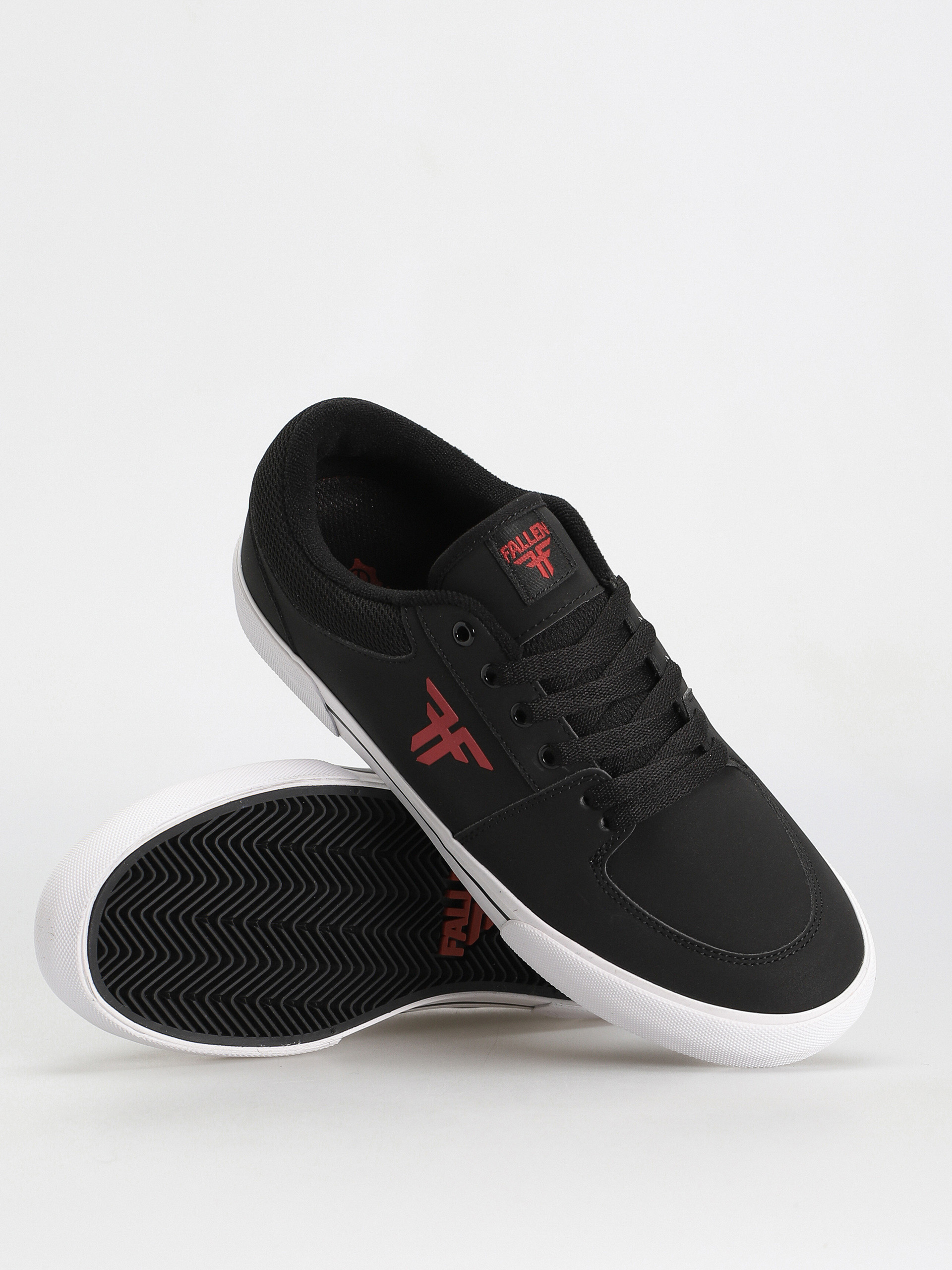 Fallen Patriot Vulc Shoes (vegan black/red)