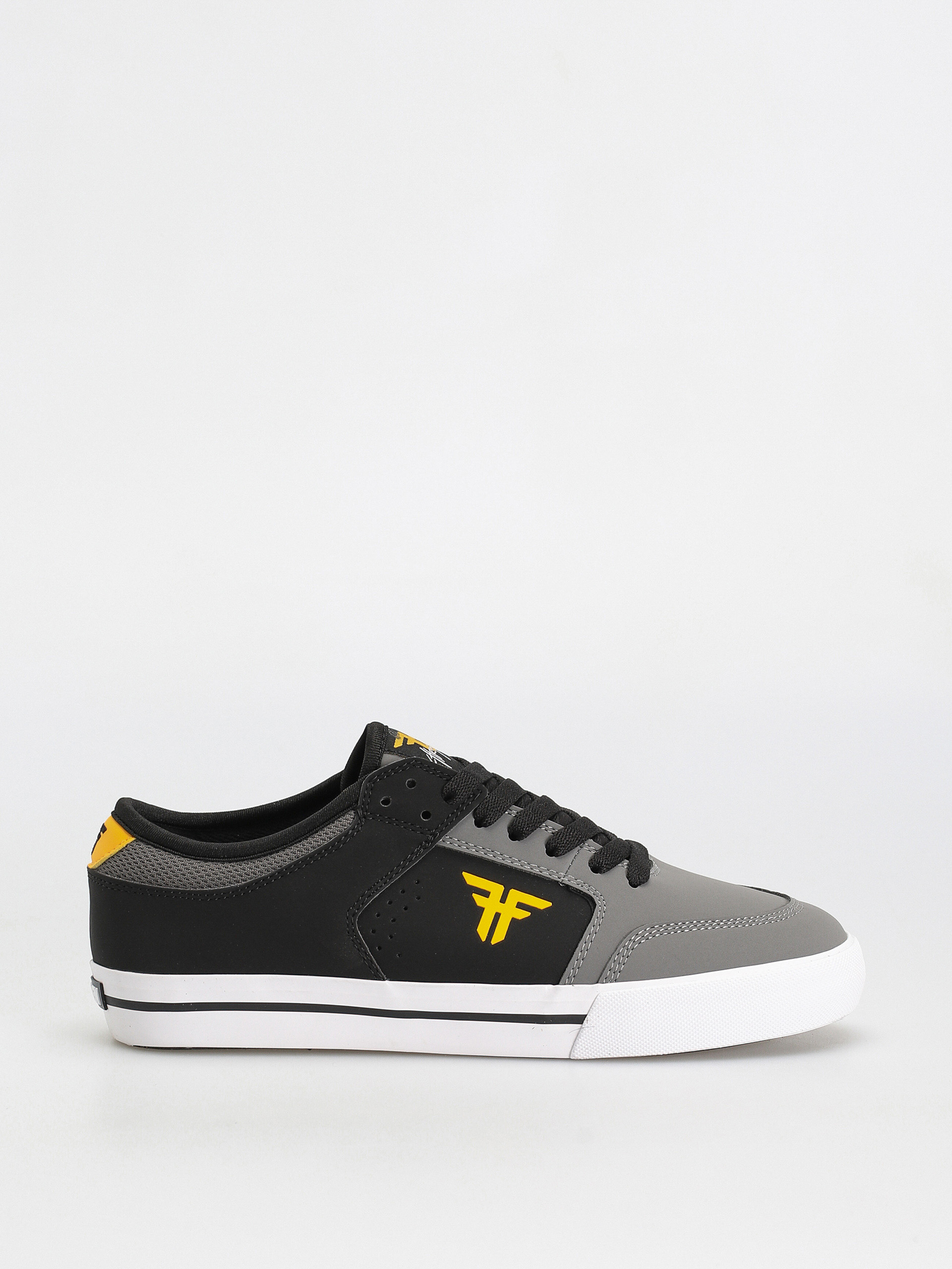 Fallen Ripper Shoes (black/gray/yellow vegan chris cole)