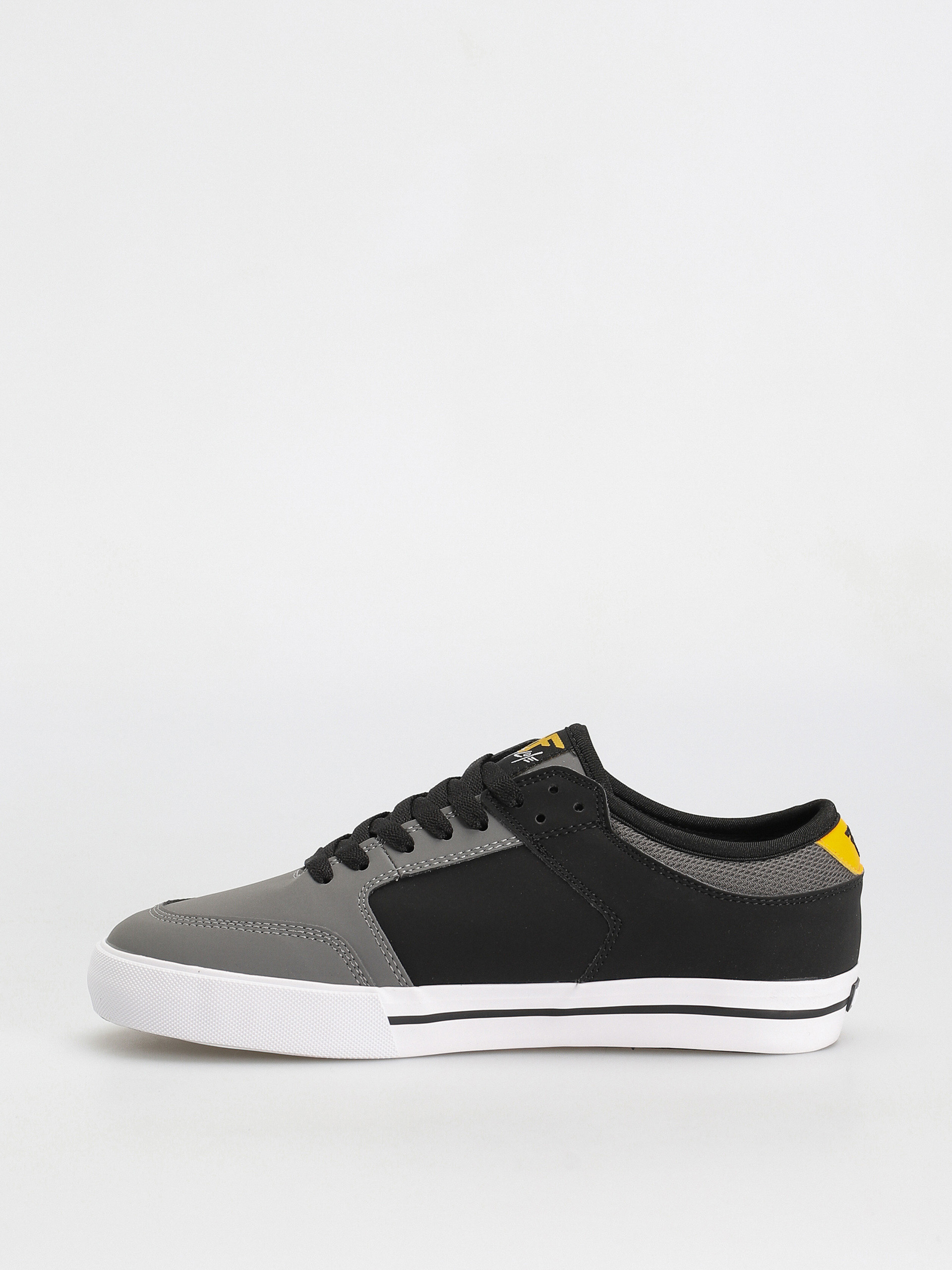 Fallen Ripper Shoes (black/gray/yellow vegan chris cole)