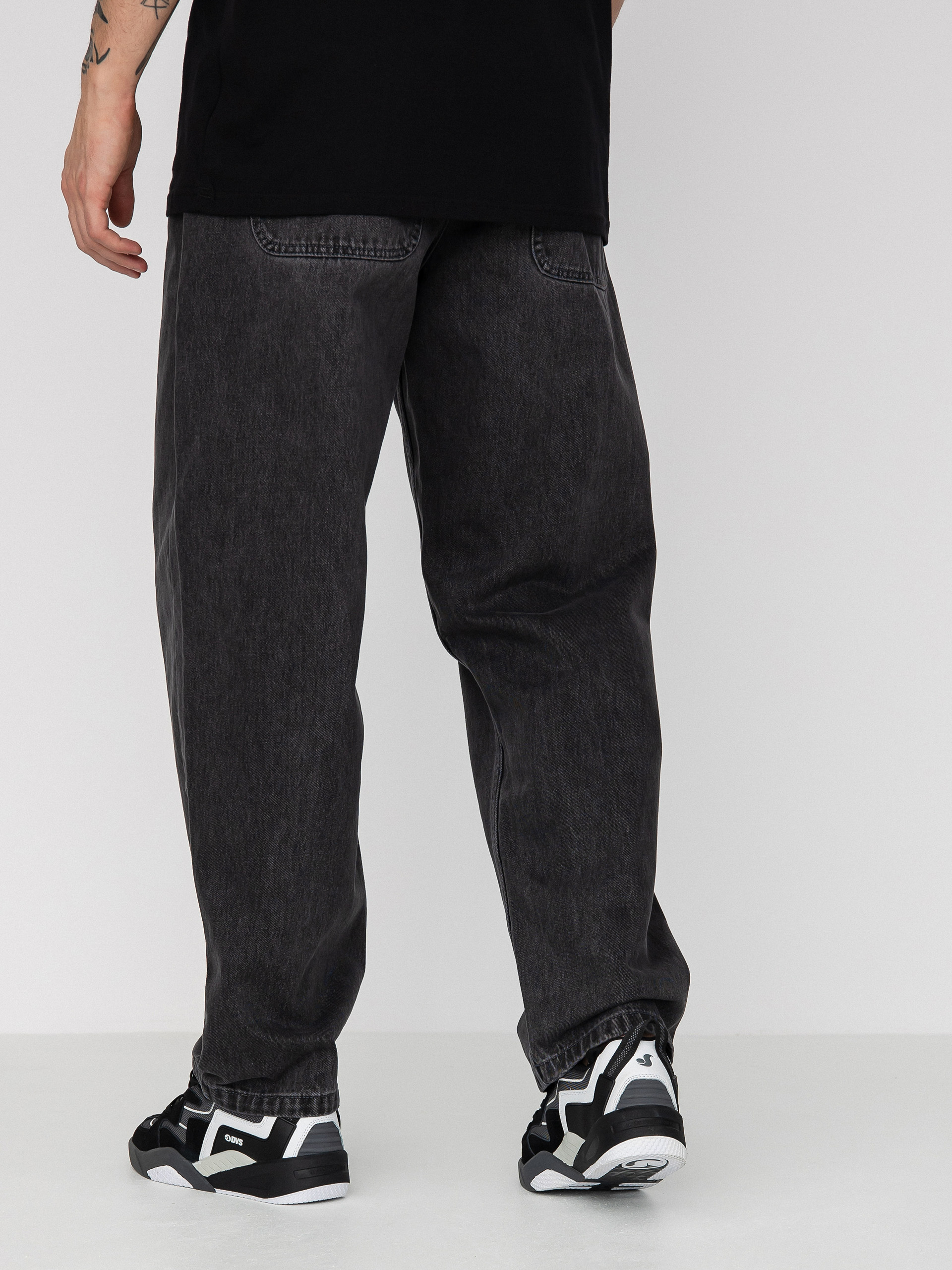 MassDnm Craft Jeans Baggy Fit Hose (black washed)