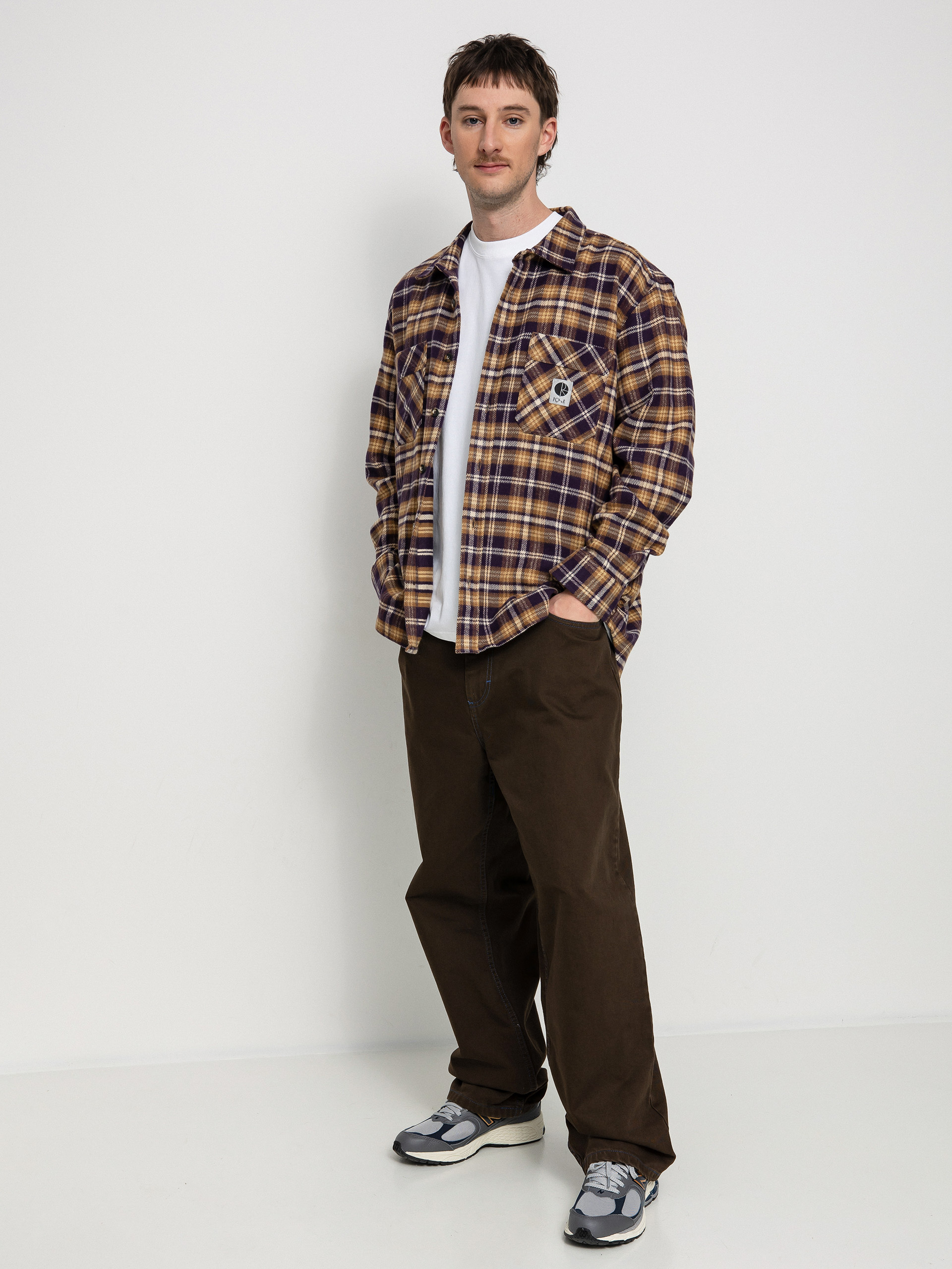 Polar Skate Big Boy Jeans Pants - brown (brown/blue)