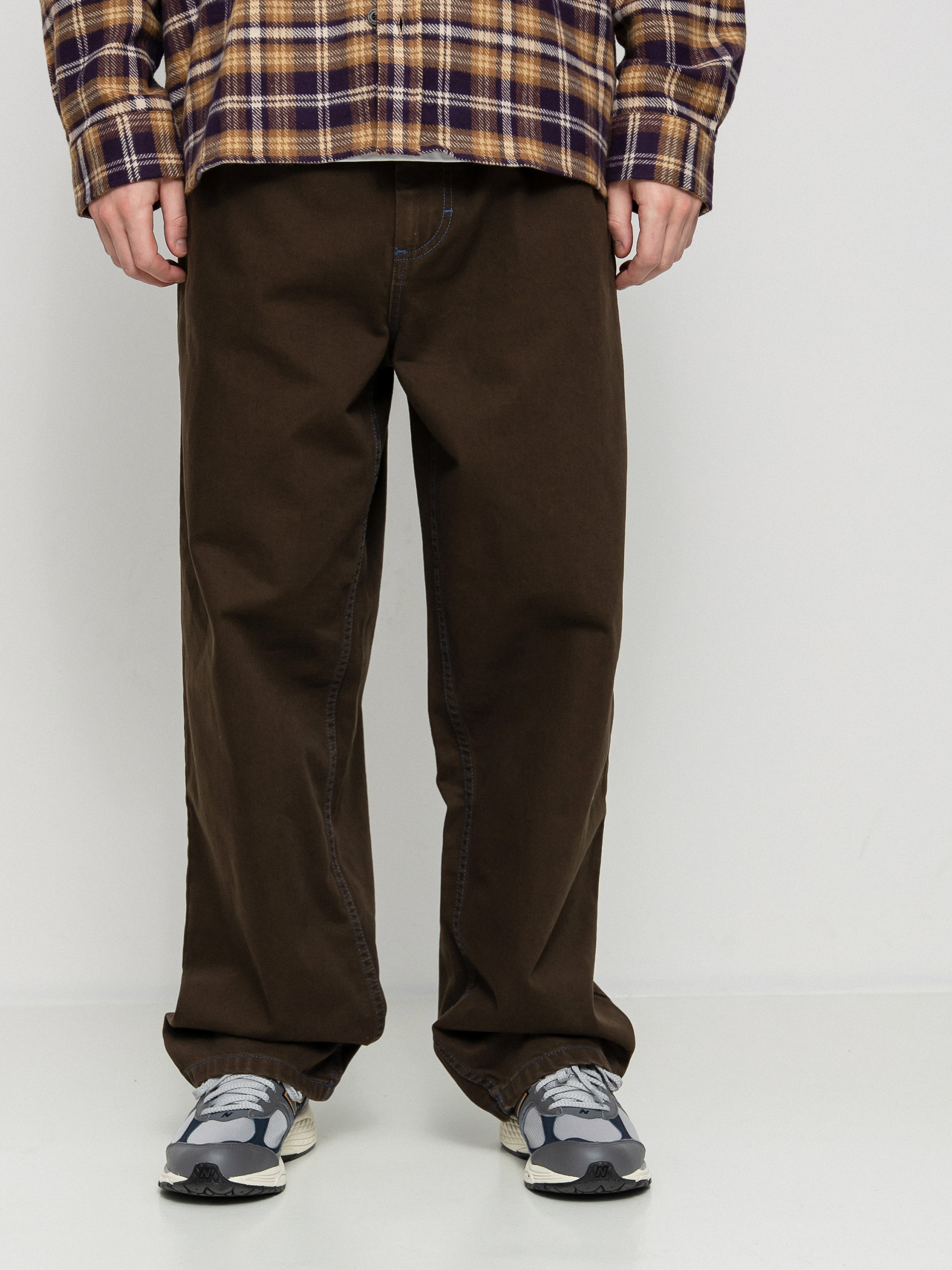 Polar Skate Big Boy Jeans Pants - brown (brown/blue)