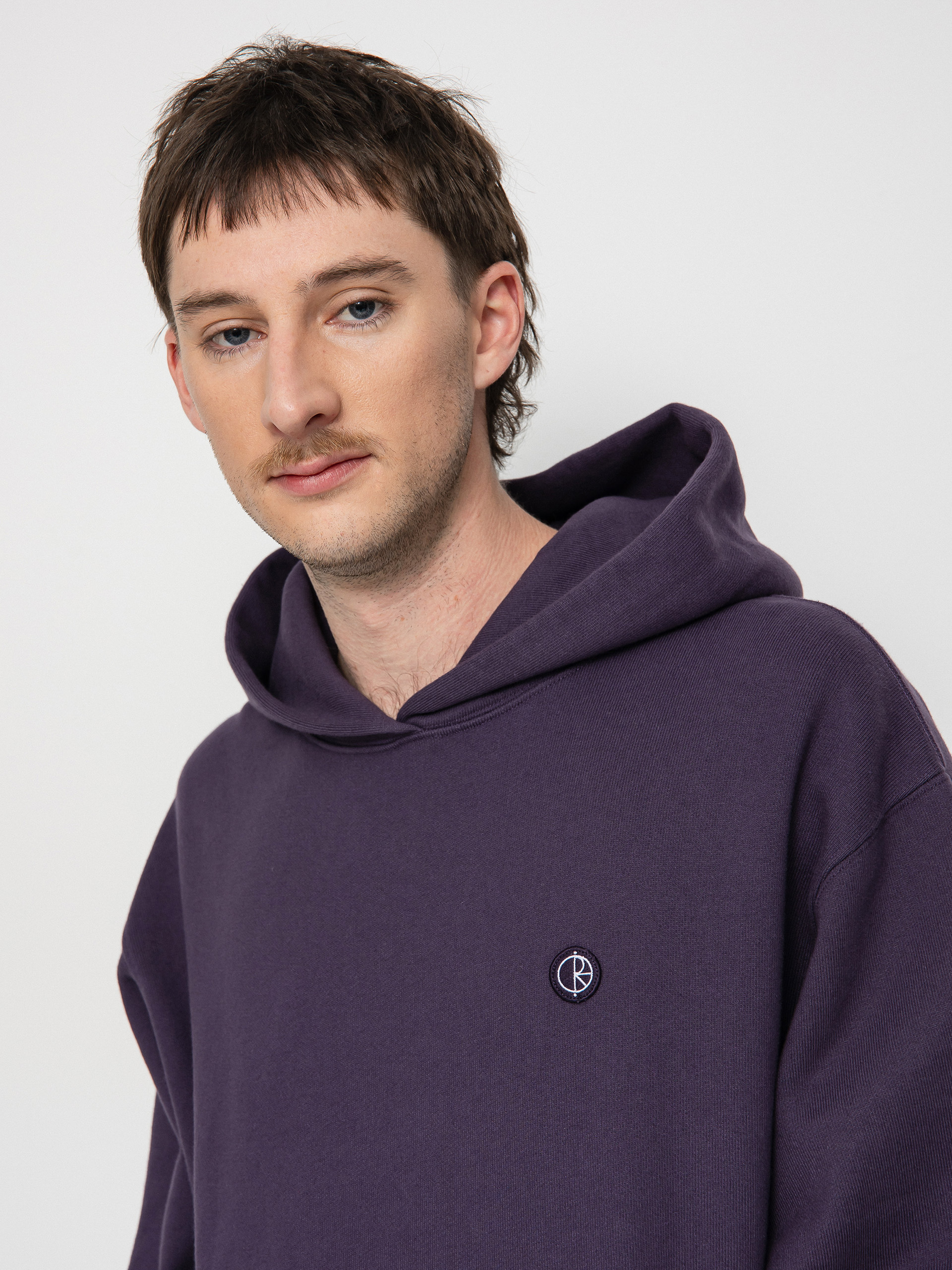トップス POLAR PATCH HOODIE / DARK VIOLET POLAR SKATE CO. Patch Hoodie Dark Violet | Pereffs