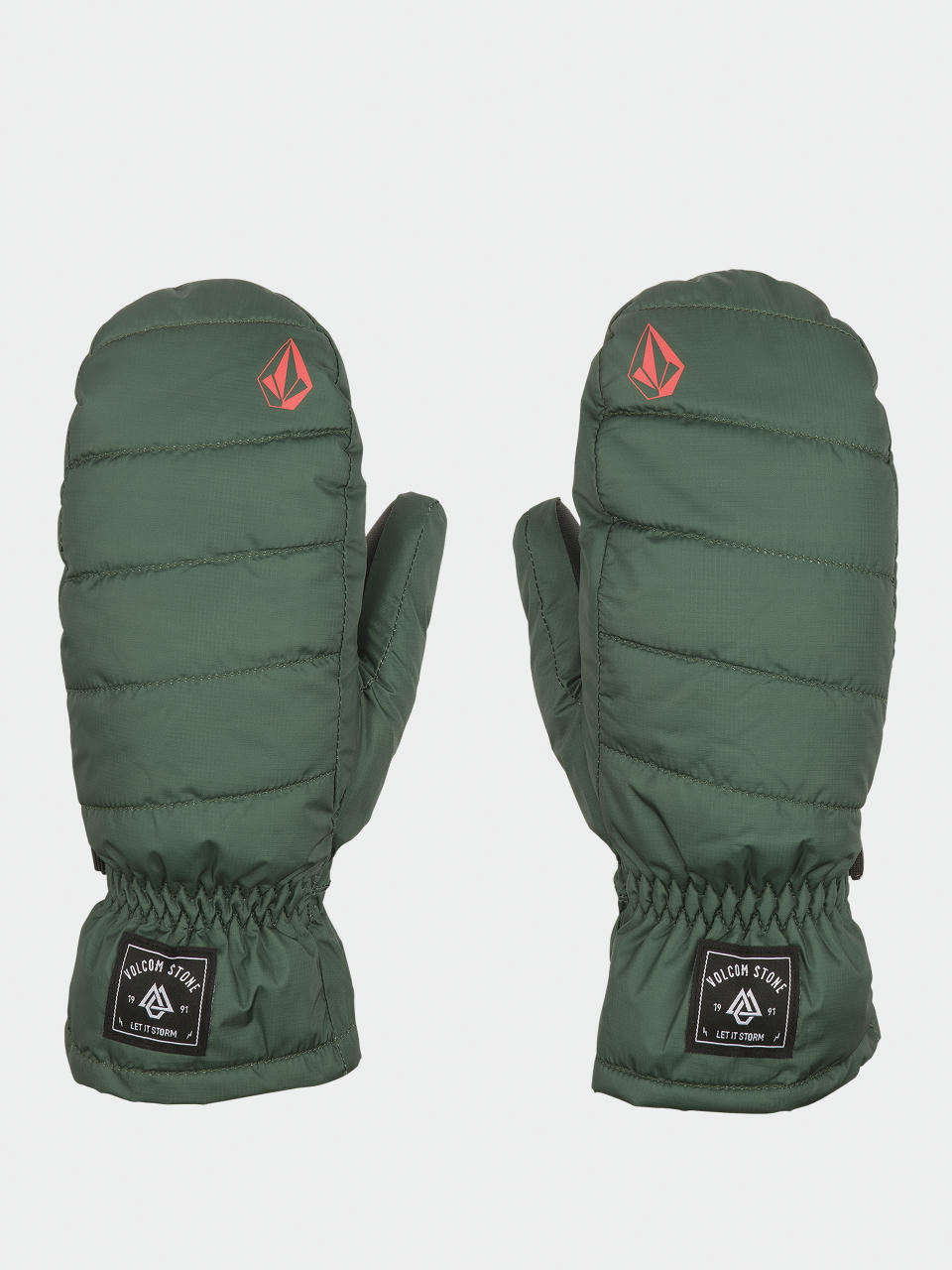 Volcom Puff Puff Mitt Gloves Wmn (military)