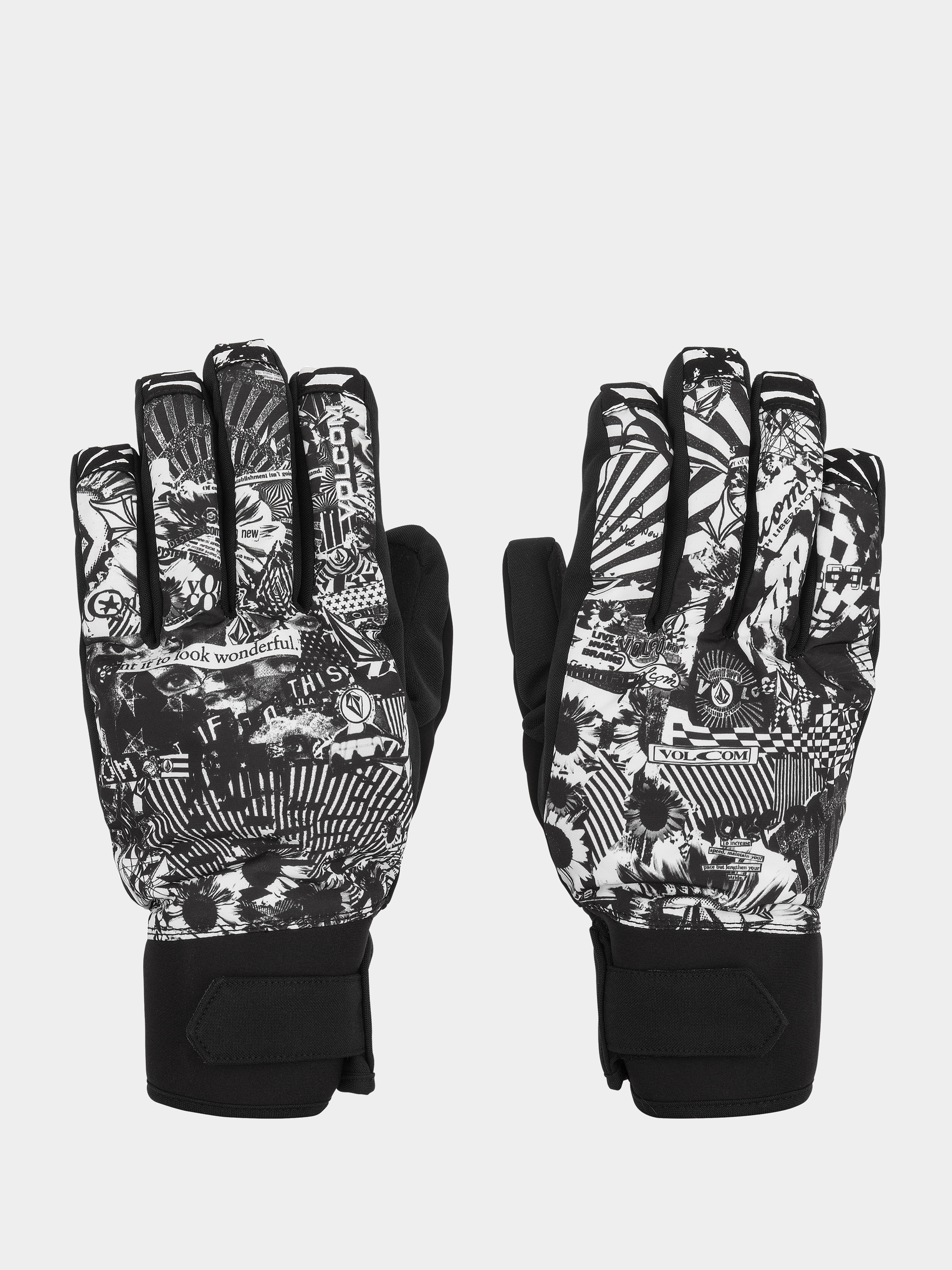 Volcom V.Co Nyle Gloves (black white)