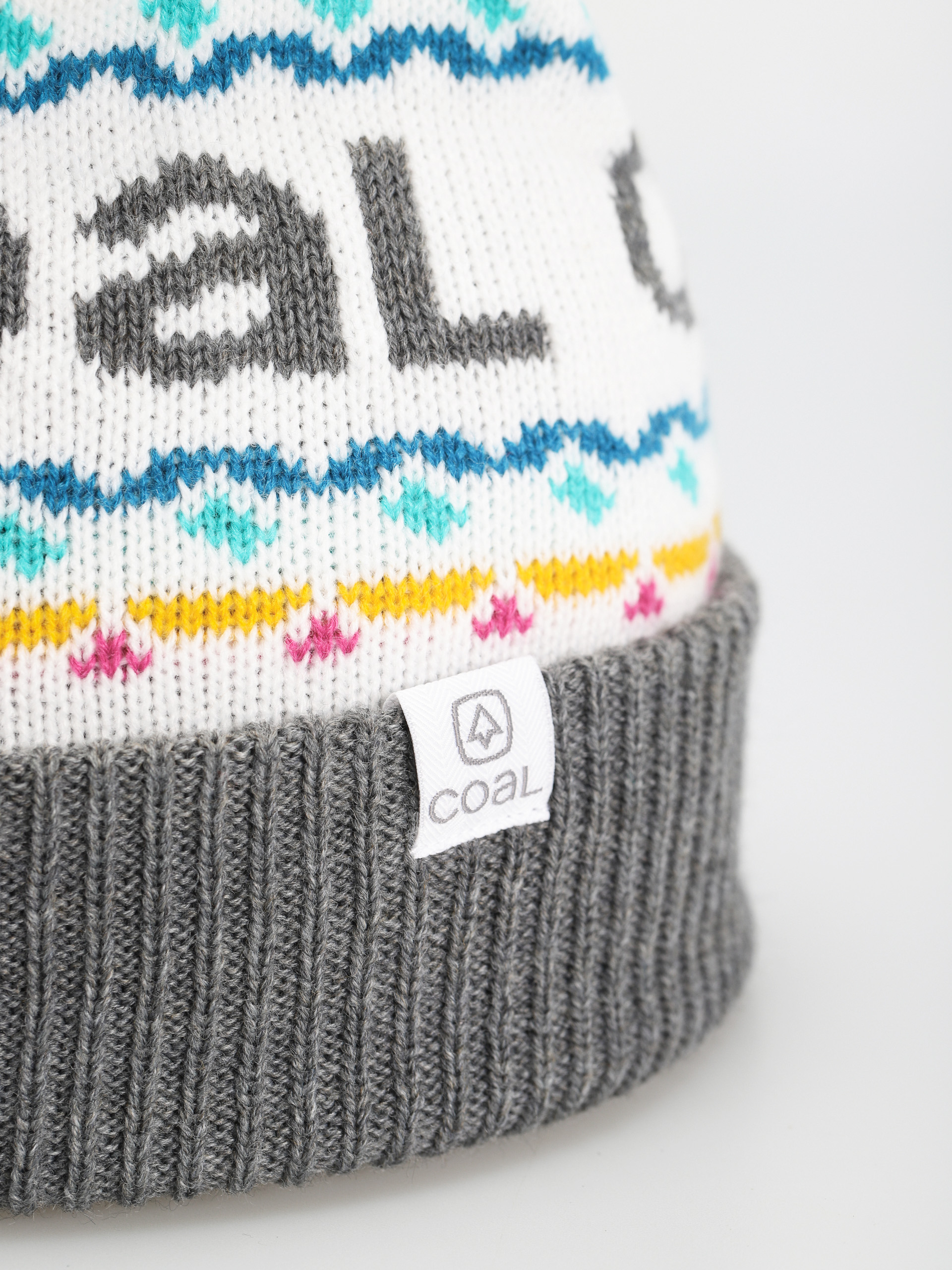 Coal The Kelso Beanie (white)