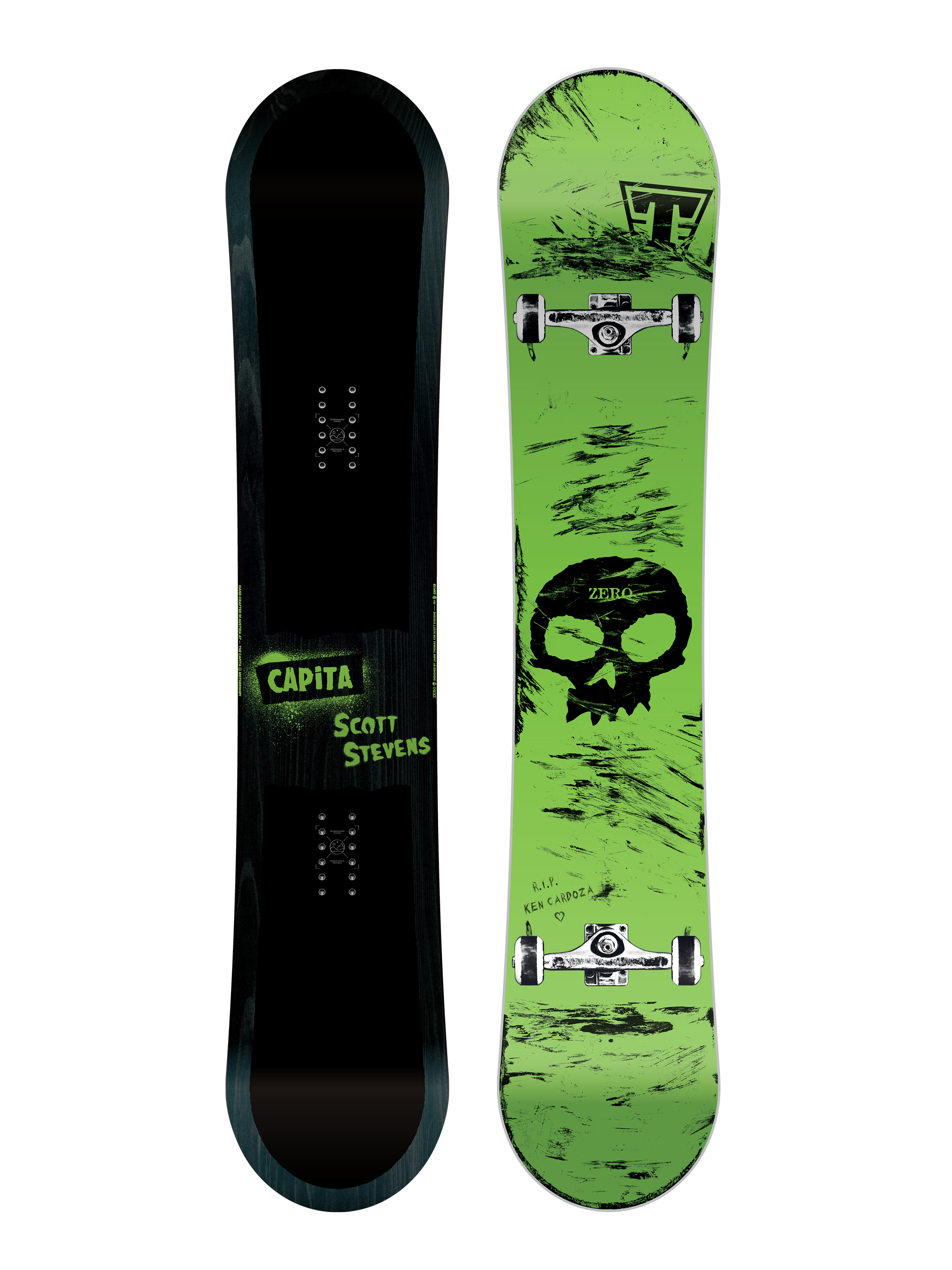 Capita X Zero 10Y Scott Stevens Pro Snowboard - green (green)