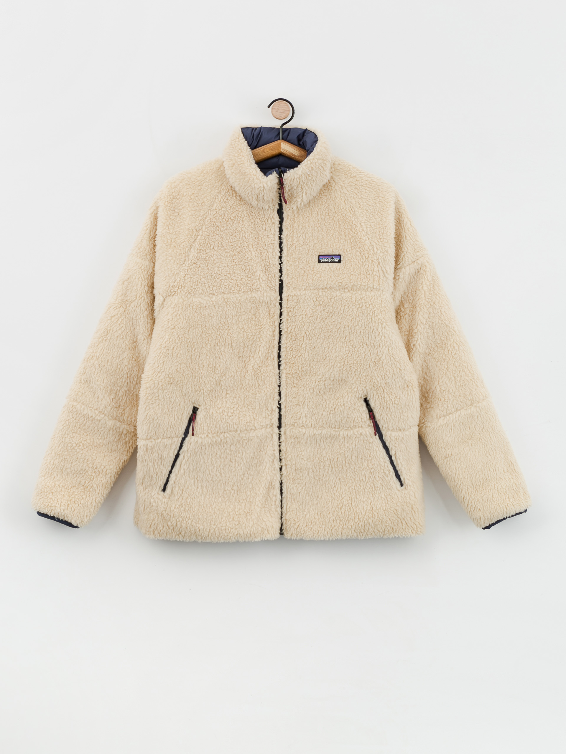 Patagonia Reversible Silent Down Jacket (new navy)