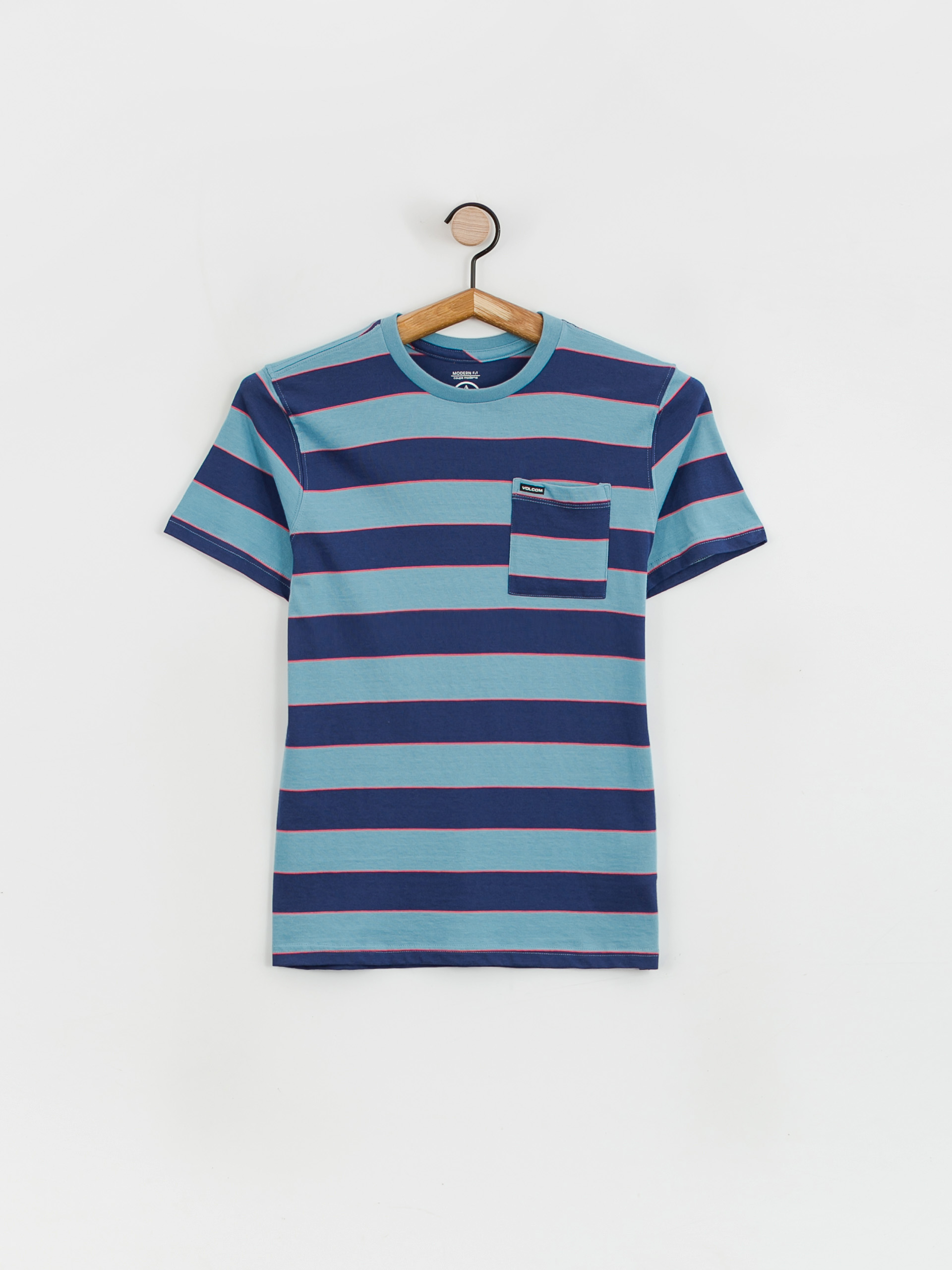 Volcom Maxer Stripe JR T-Shirt (blueprint)