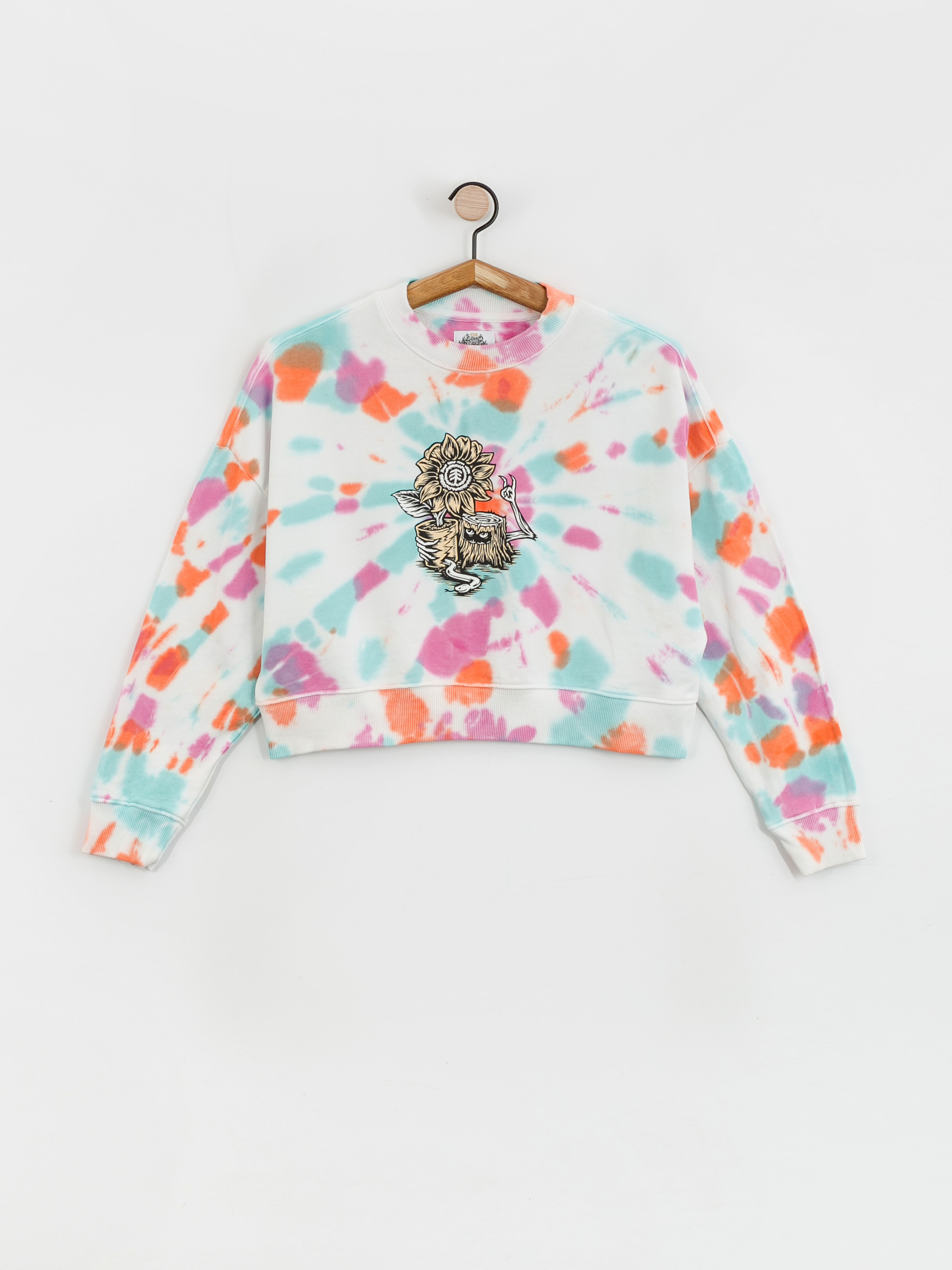 Element Hail Crew Sweatshirt Wmn (festivalfuchsia)