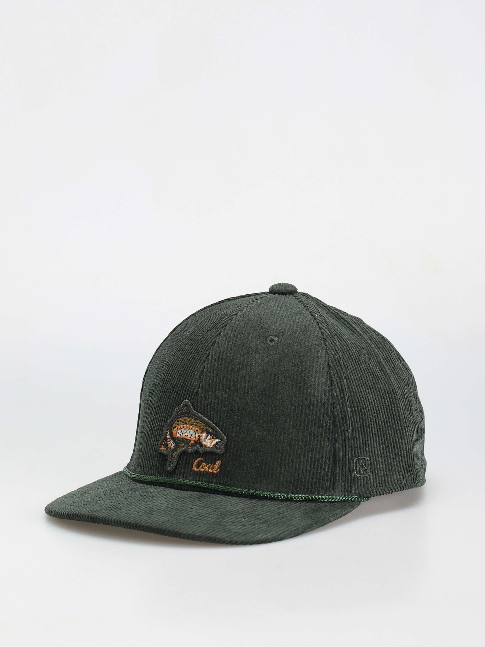 Coal The Wilderness Low Cap (dark green fish)