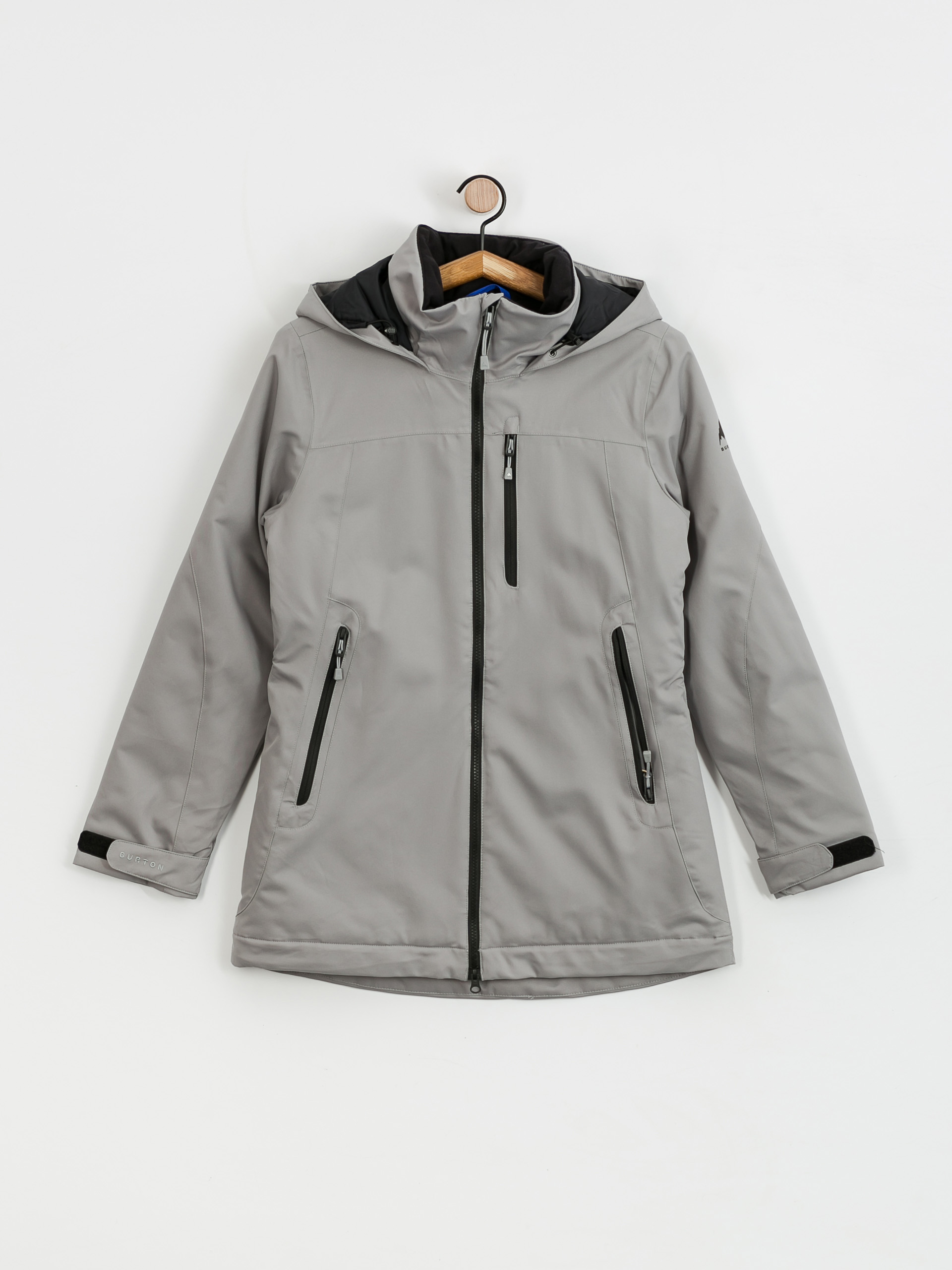 Damen Burton Lelah Snowboard jacke (sharkskin)