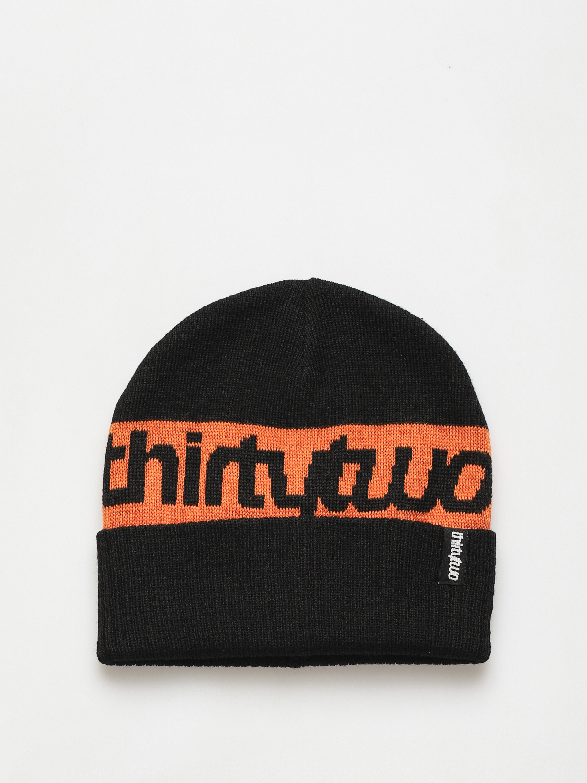 ThirtyTwo Double Beanie (black/orange)