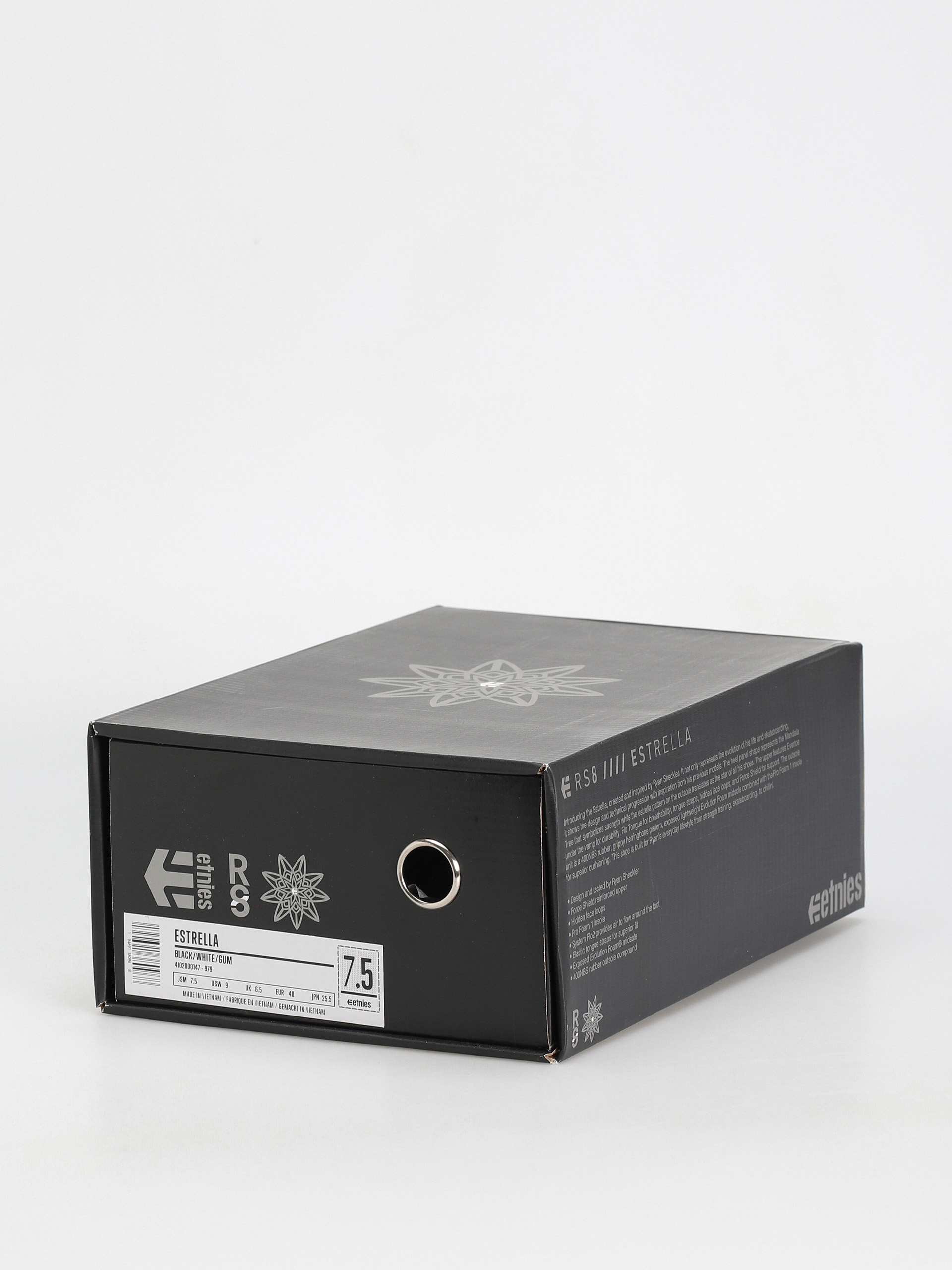 Etnies Estrella Shoes (black/white/gum)